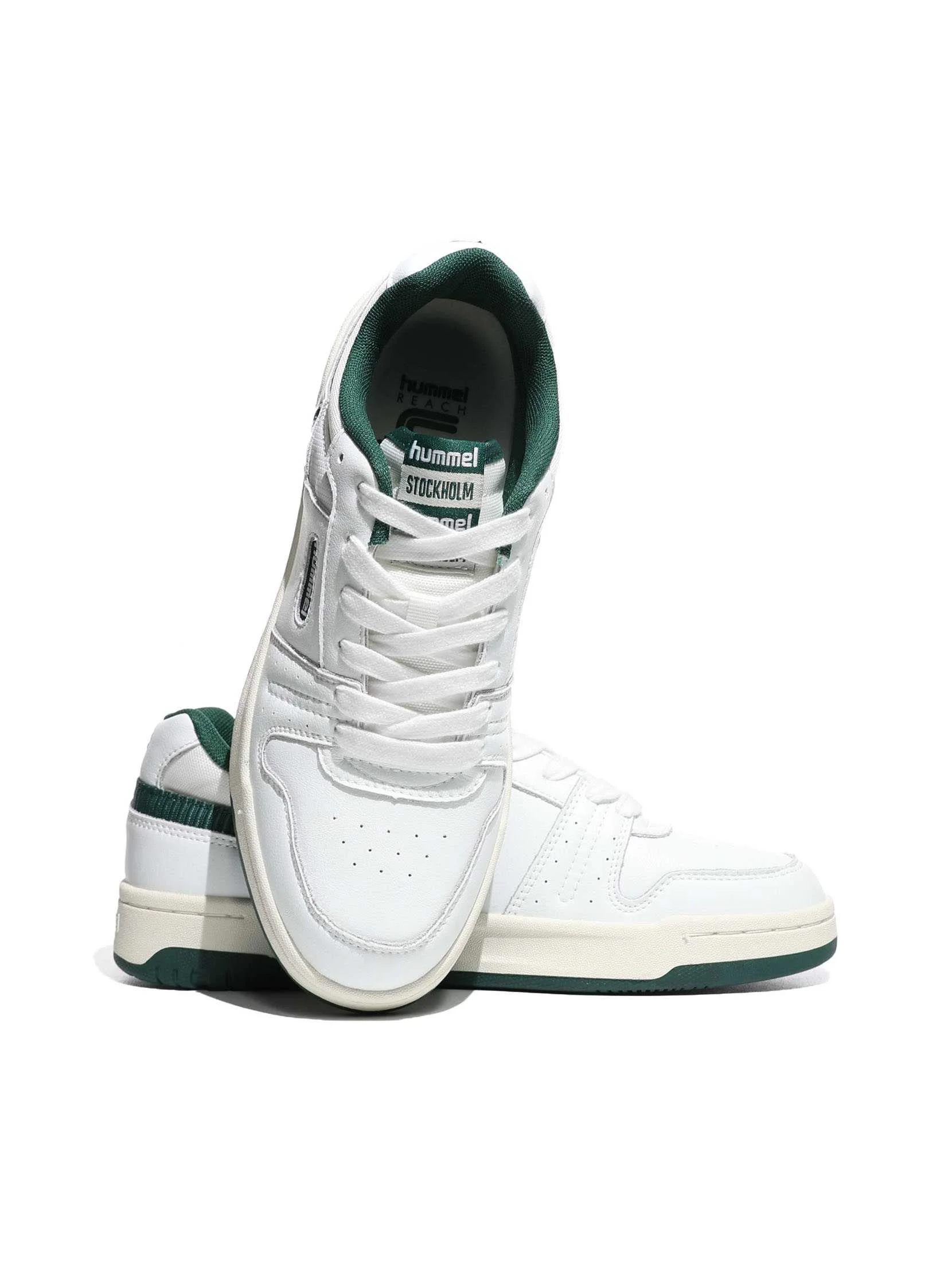 HUMMEL - WHITE/GREEN HUMMEL - WHITE/GREEN