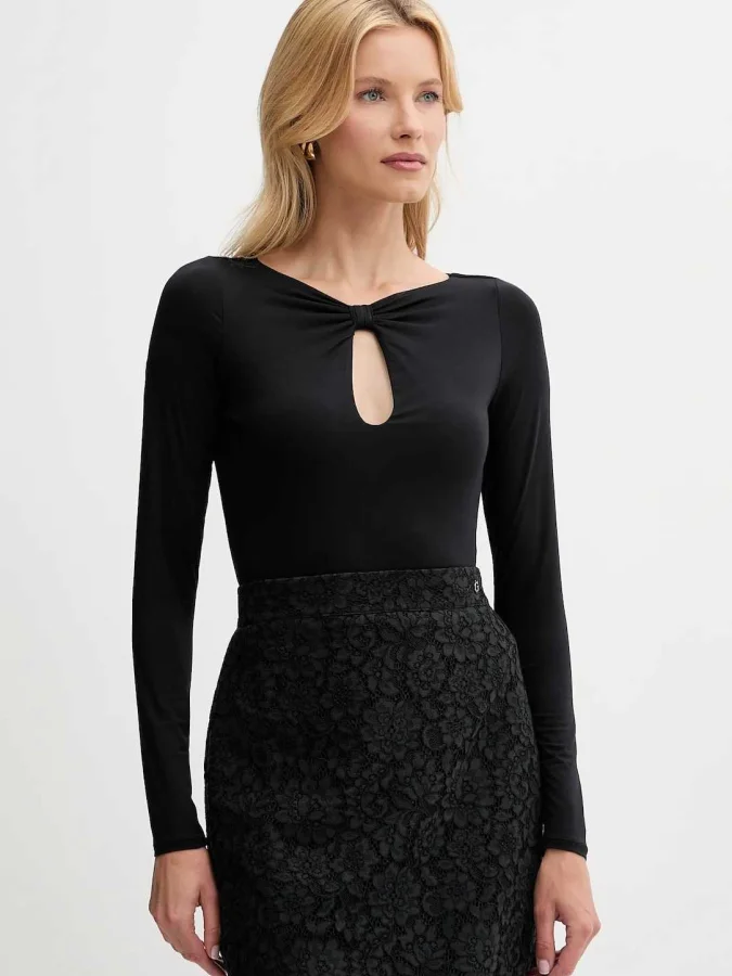 GUESS - LS CUTOUT JOEY TOP