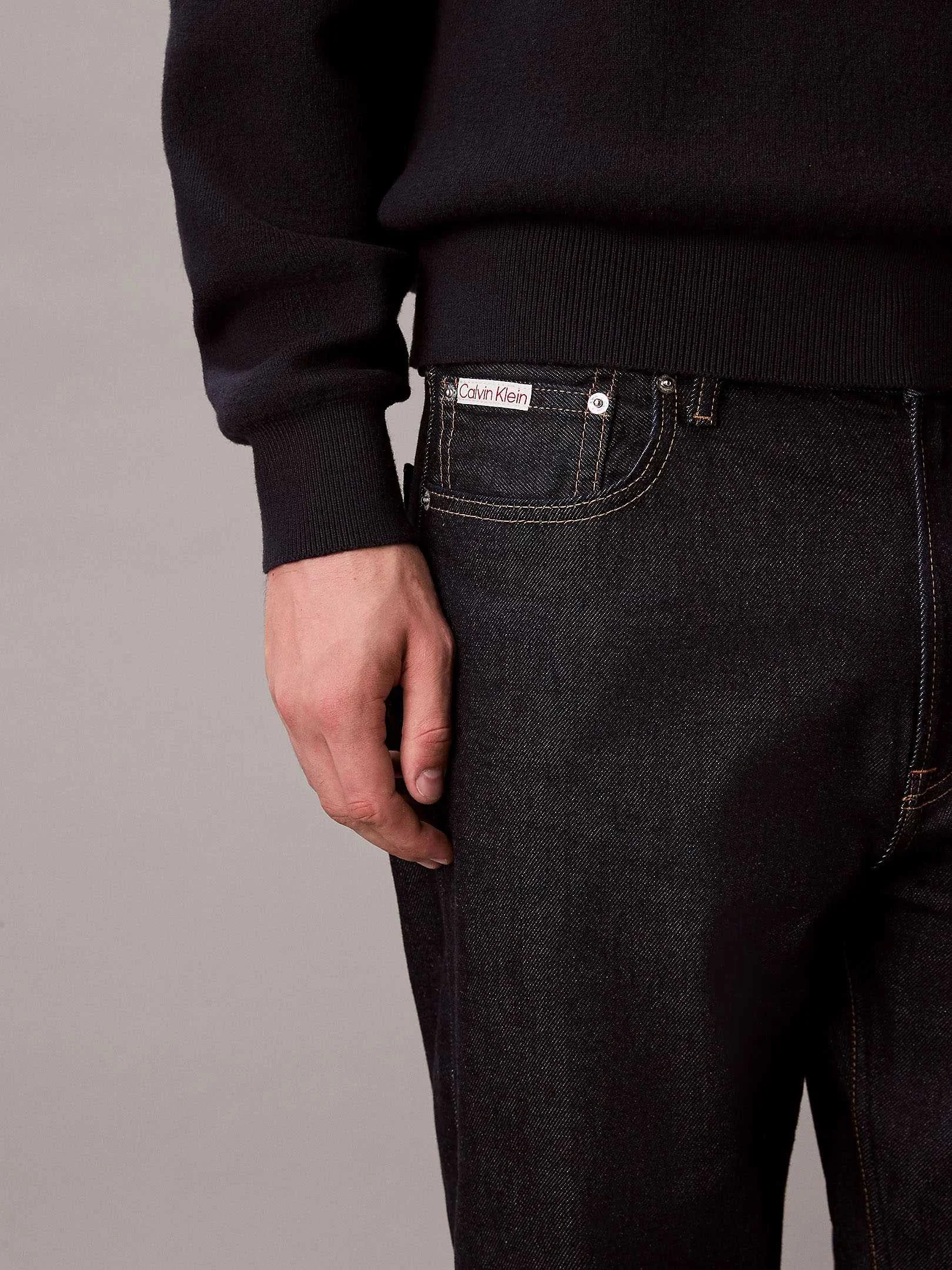 CALVIN KLEIN - 5PKT 90S TAPER CK RAW... CALVIN KLEIN - 5PKT 90S TAPER CK RAW...