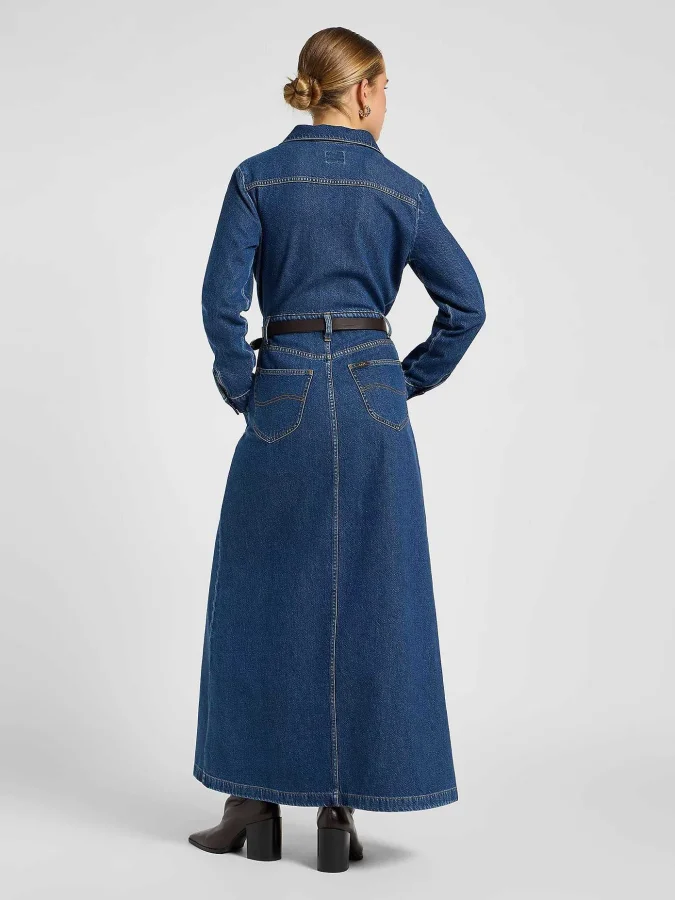 LEE - MAXI DENIM UTILITY DRESS 2