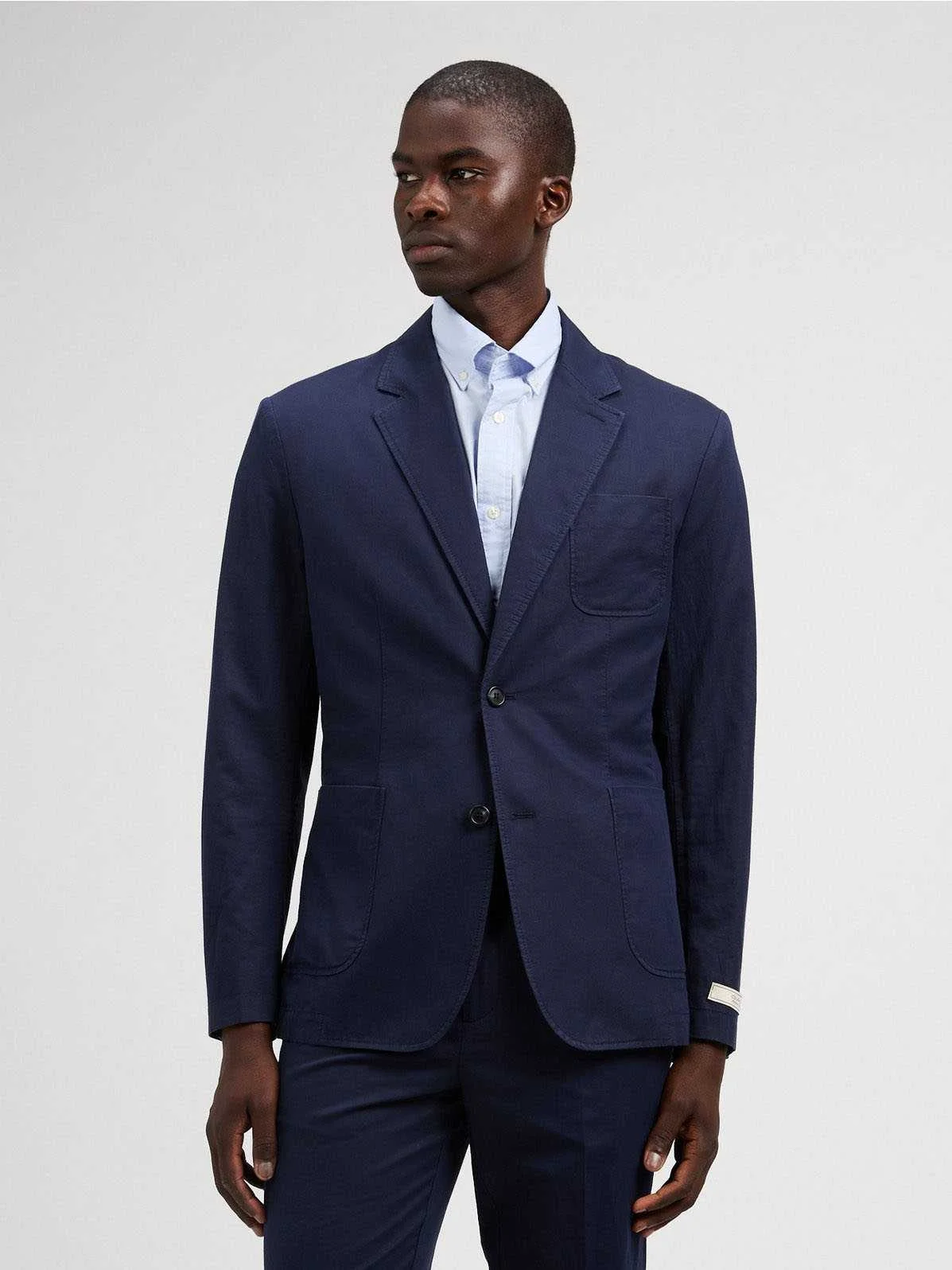 Gant - Slim fit cotton and linen suit... Gant - Slim fit cotton and linen suit...