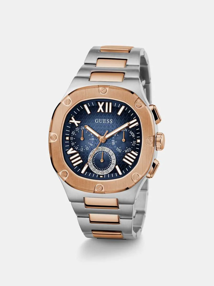 GUESS - Men's Blue Chronograph... GUESS - Men's Blue Chronograph...