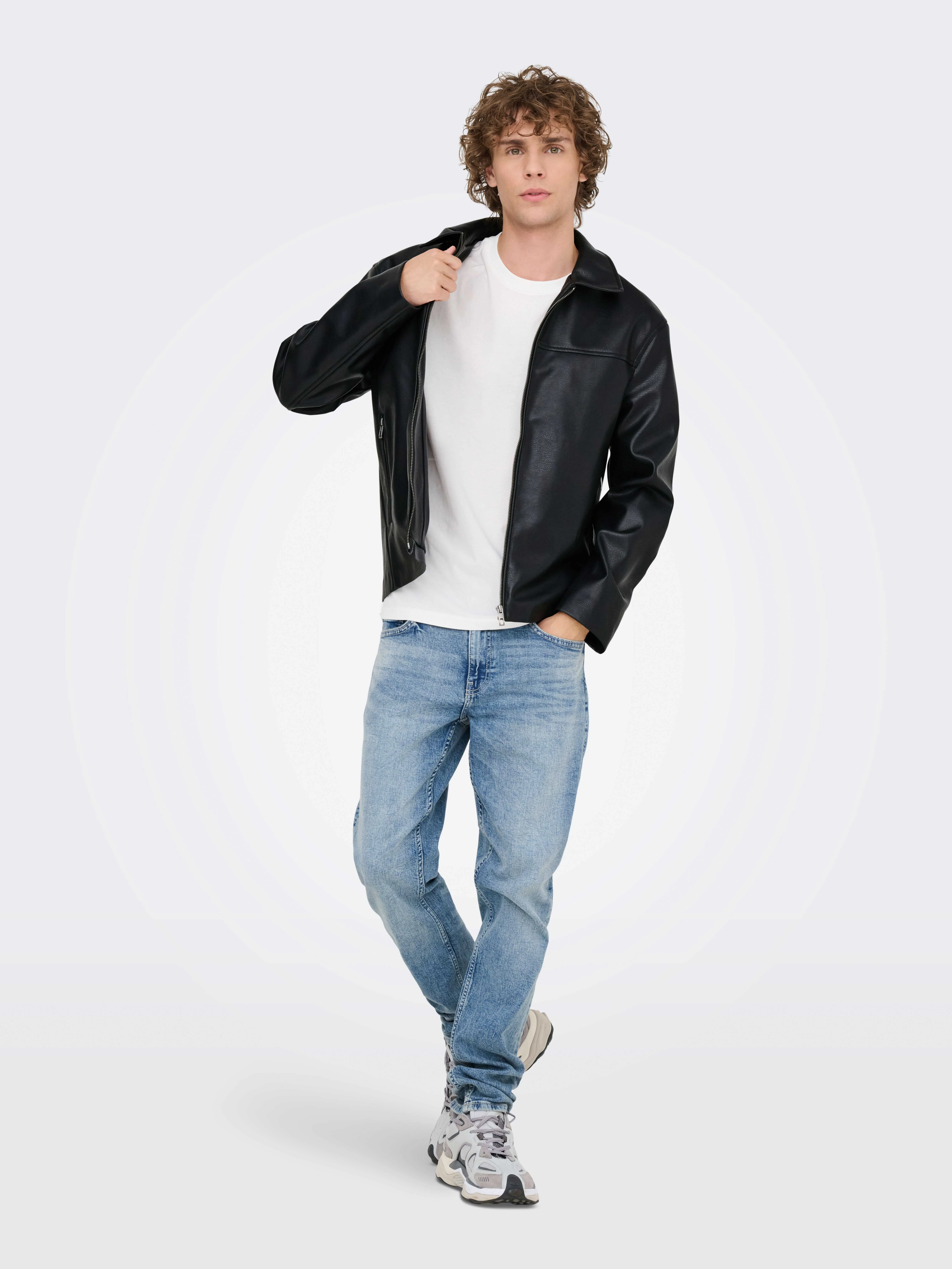 ONLY & SONS - ONSJACK PU JACKET OTW ONLY & SONS - ONSJACK PU JACKET OTW