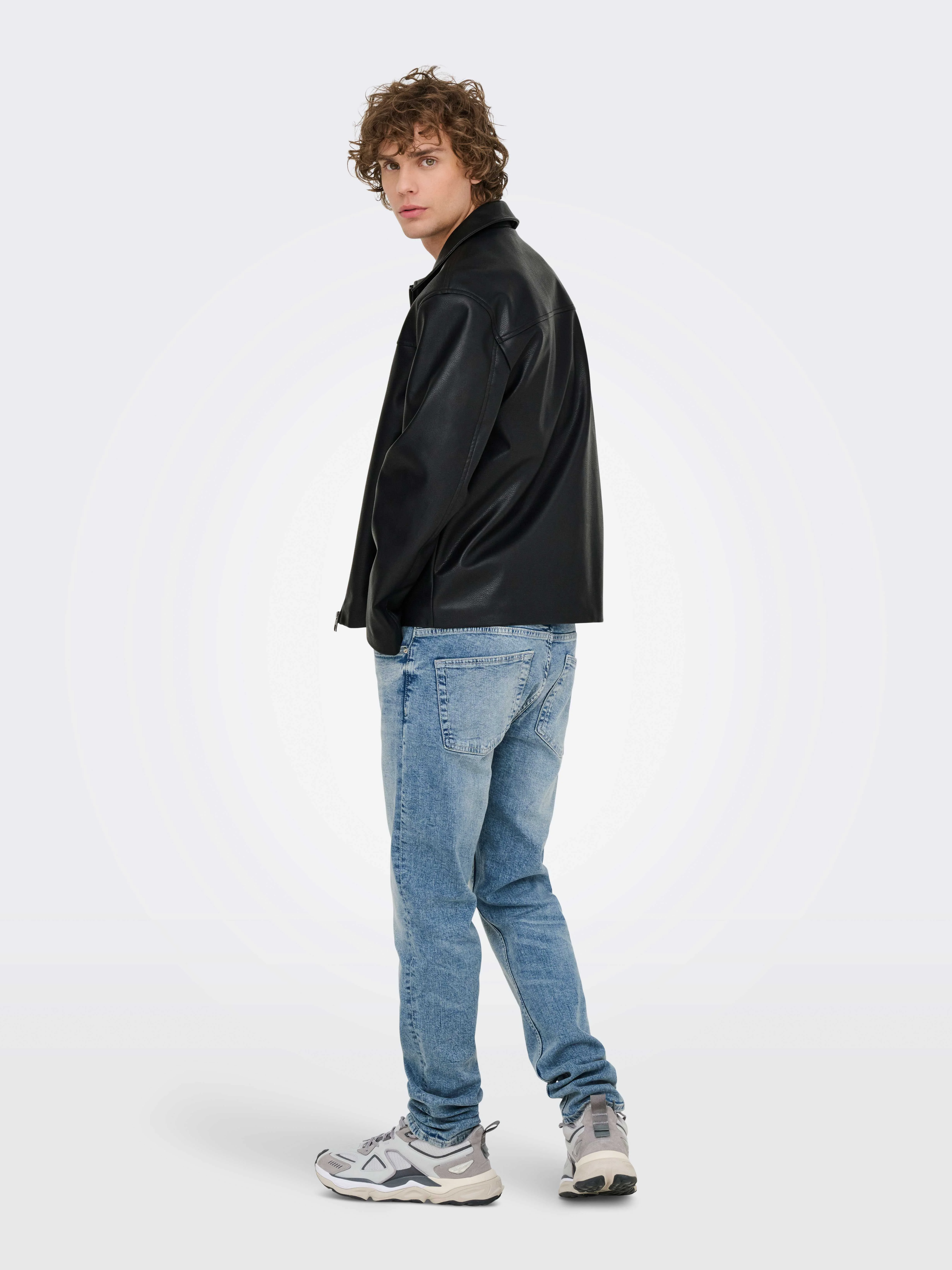 ONLY & SONS - ONSJACK PU JACKET OTW ONLY & SONS - ONSJACK PU JACKET OTW