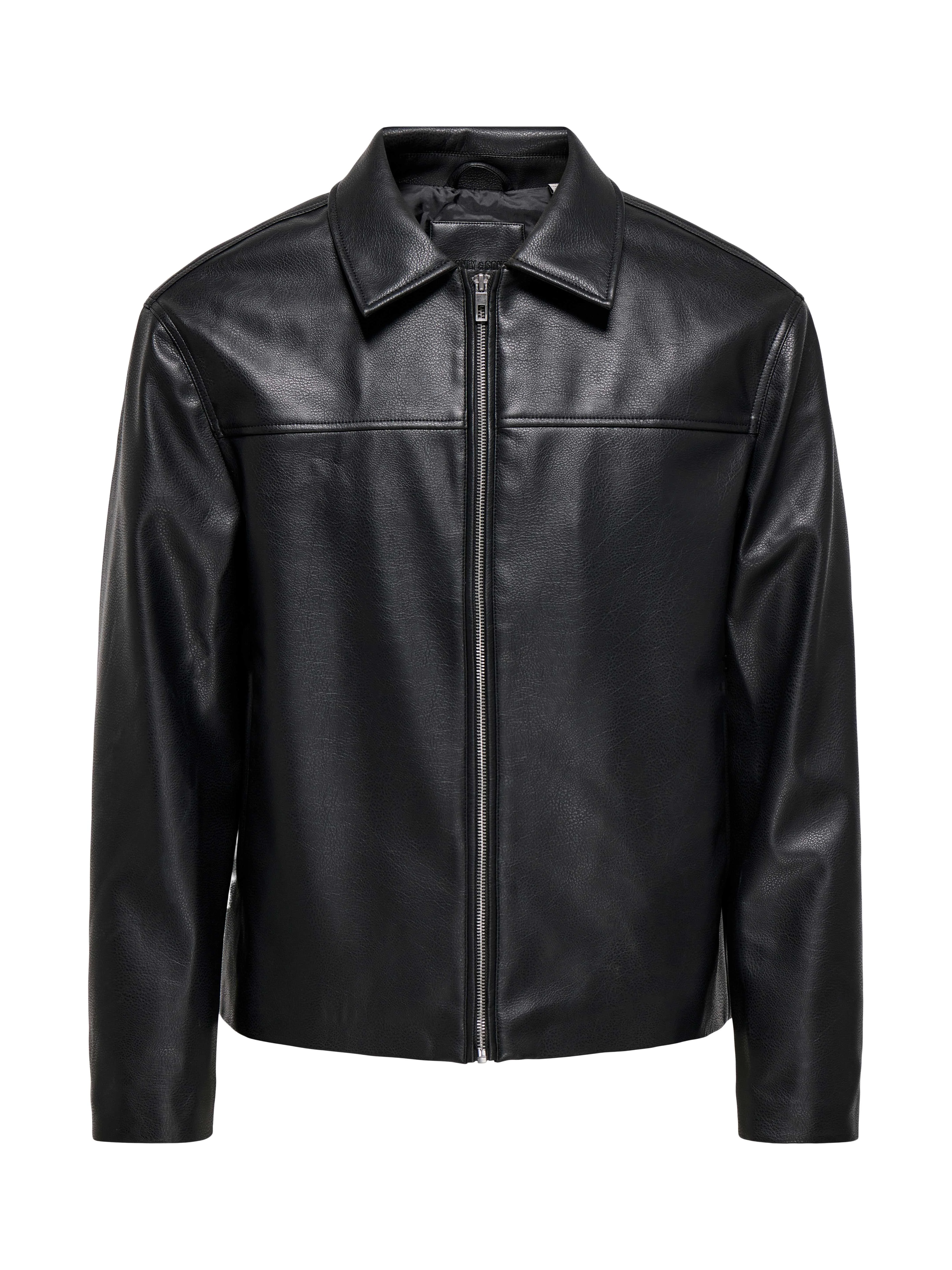 ONLY & SONS - ONSJACK PU JACKET OTW ONLY & SONS - ONSJACK PU JACKET OTW