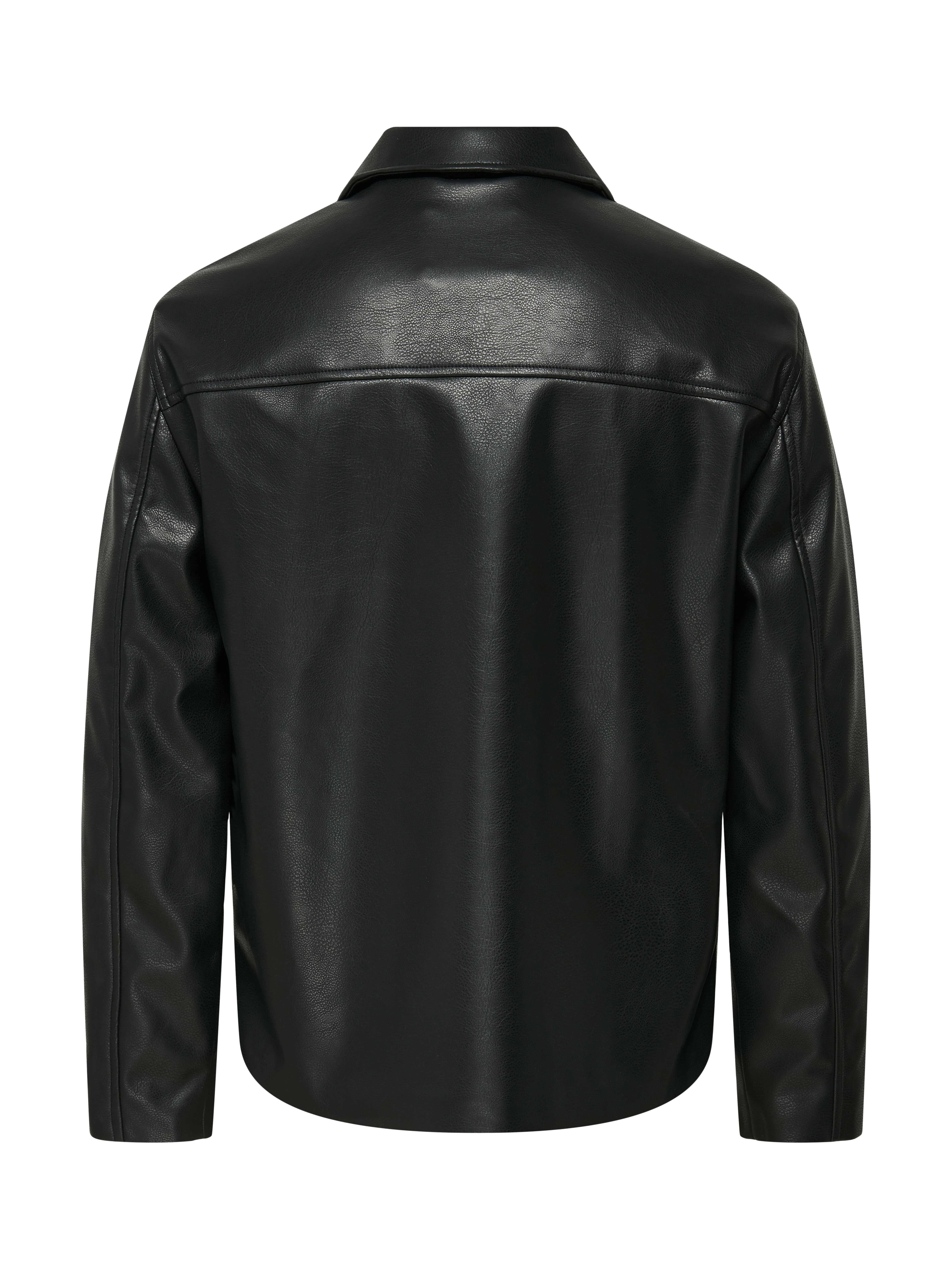 ONLY & SONS - ONSJACK PU JACKET OTW ONLY & SONS - ONSJACK PU JACKET OTW