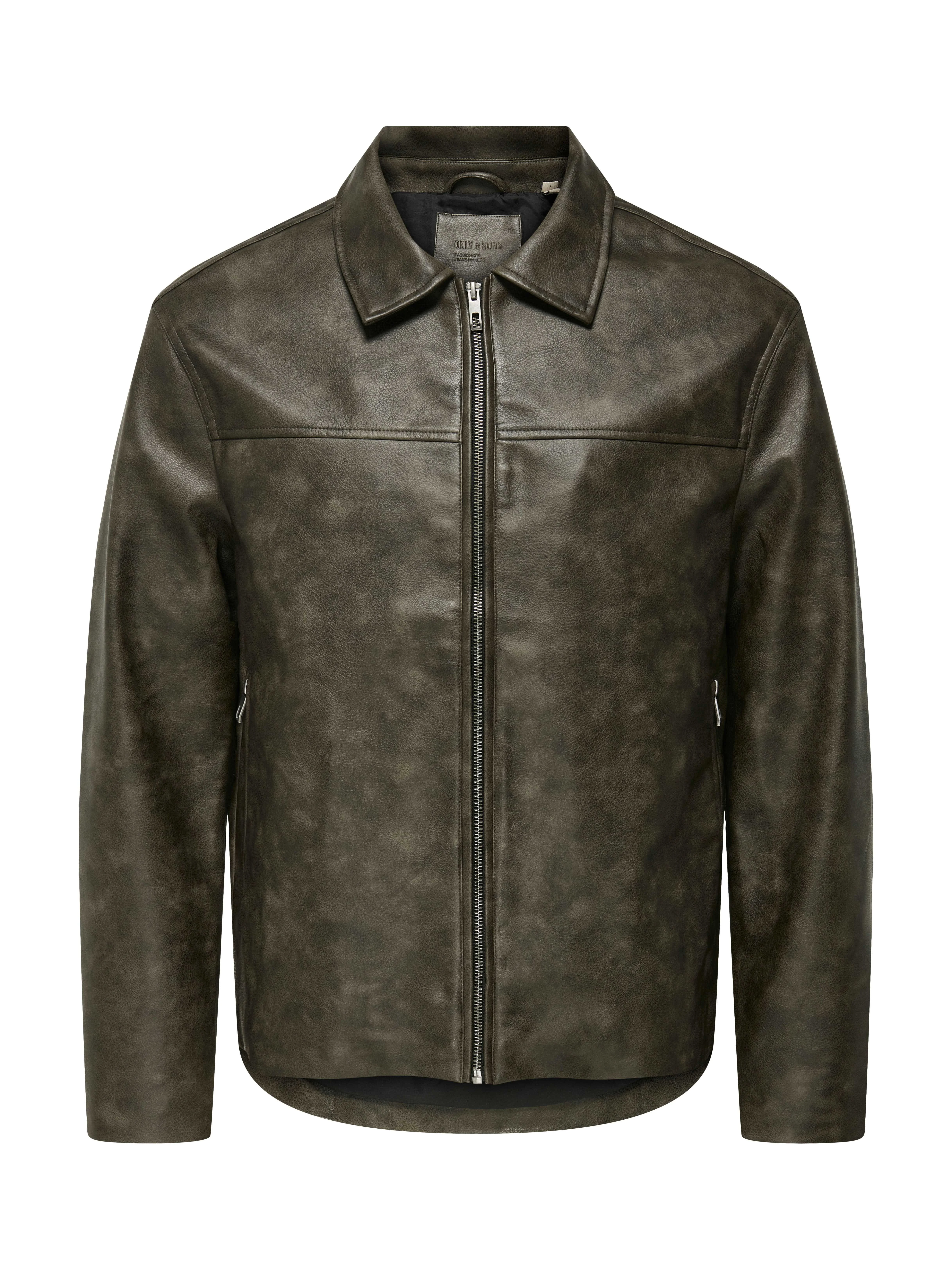 ONLY & SONS - ONSJACK PU JACKET OTW ONLY & SONS - ONSJACK PU JACKET OTW