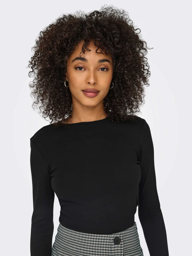 ONLY - ONLRILEY O-NECK L/S...