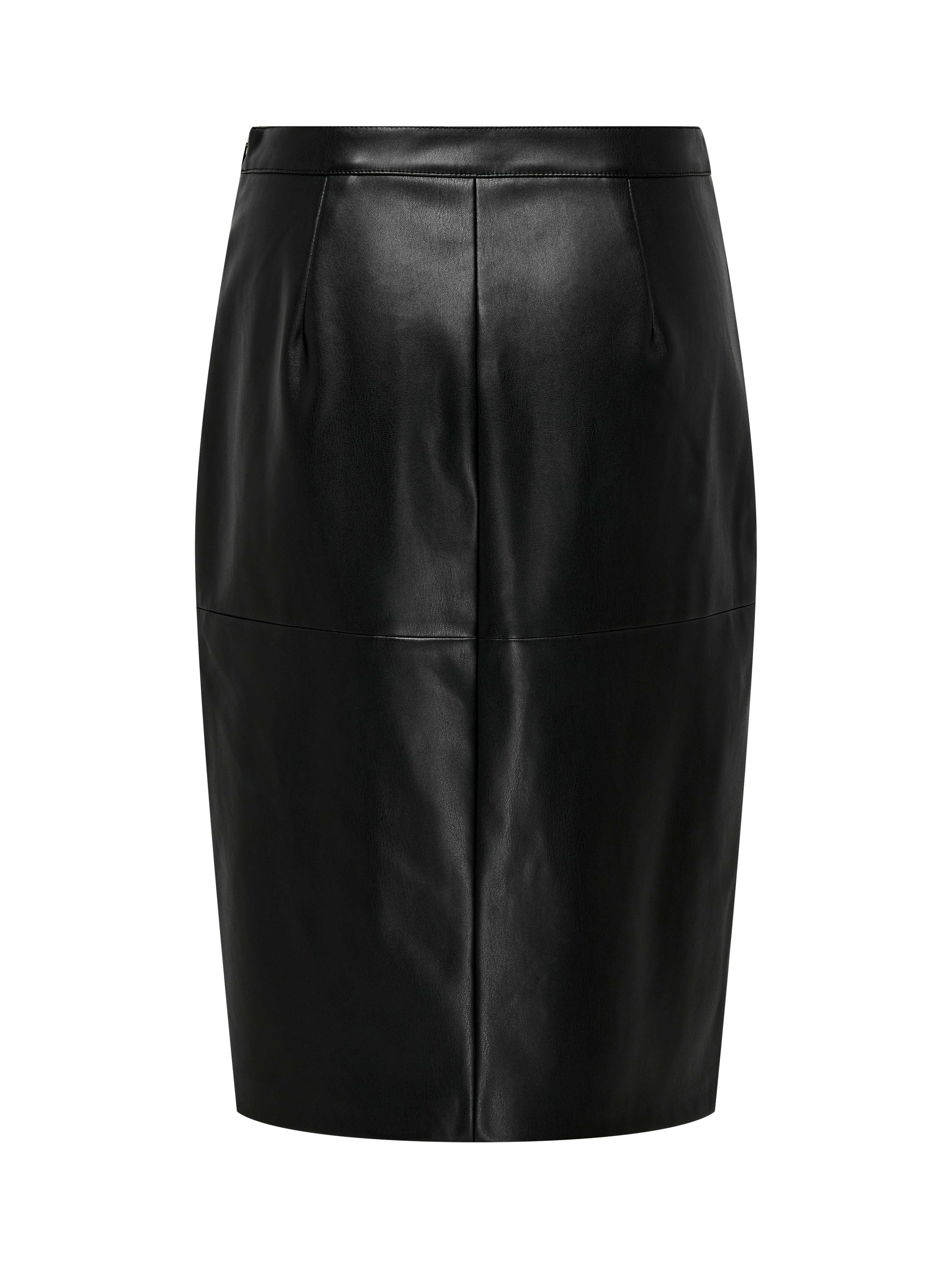ONLY - ONLOLINE FAUX LEATHER SKIRT... ONLY - ONLOLINE FAUX LEATHER SKIRT...