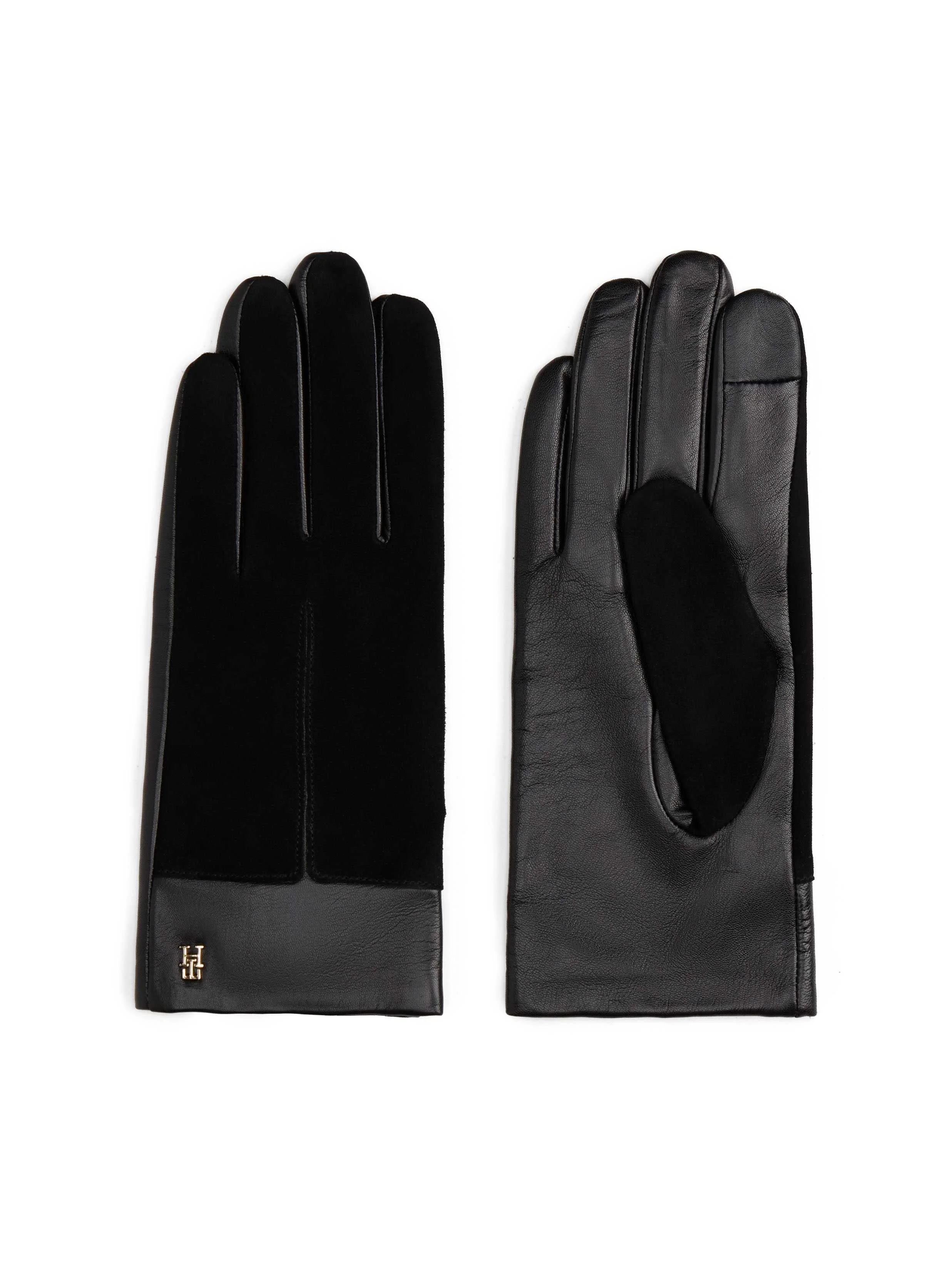 Tommy Hilfiger - TH SUEDE LEATHER GLOVES Tommy Hilfiger - TH SUEDE LEATHER GLOVES