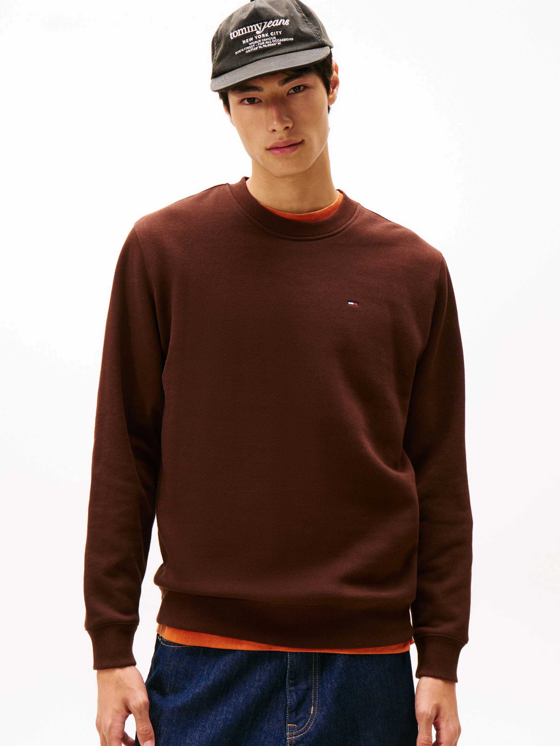 Tommy Jeans - TJM REG S FLAG CREW EXT Tommy Jeans - TJM REG S FLAG CREW EXT