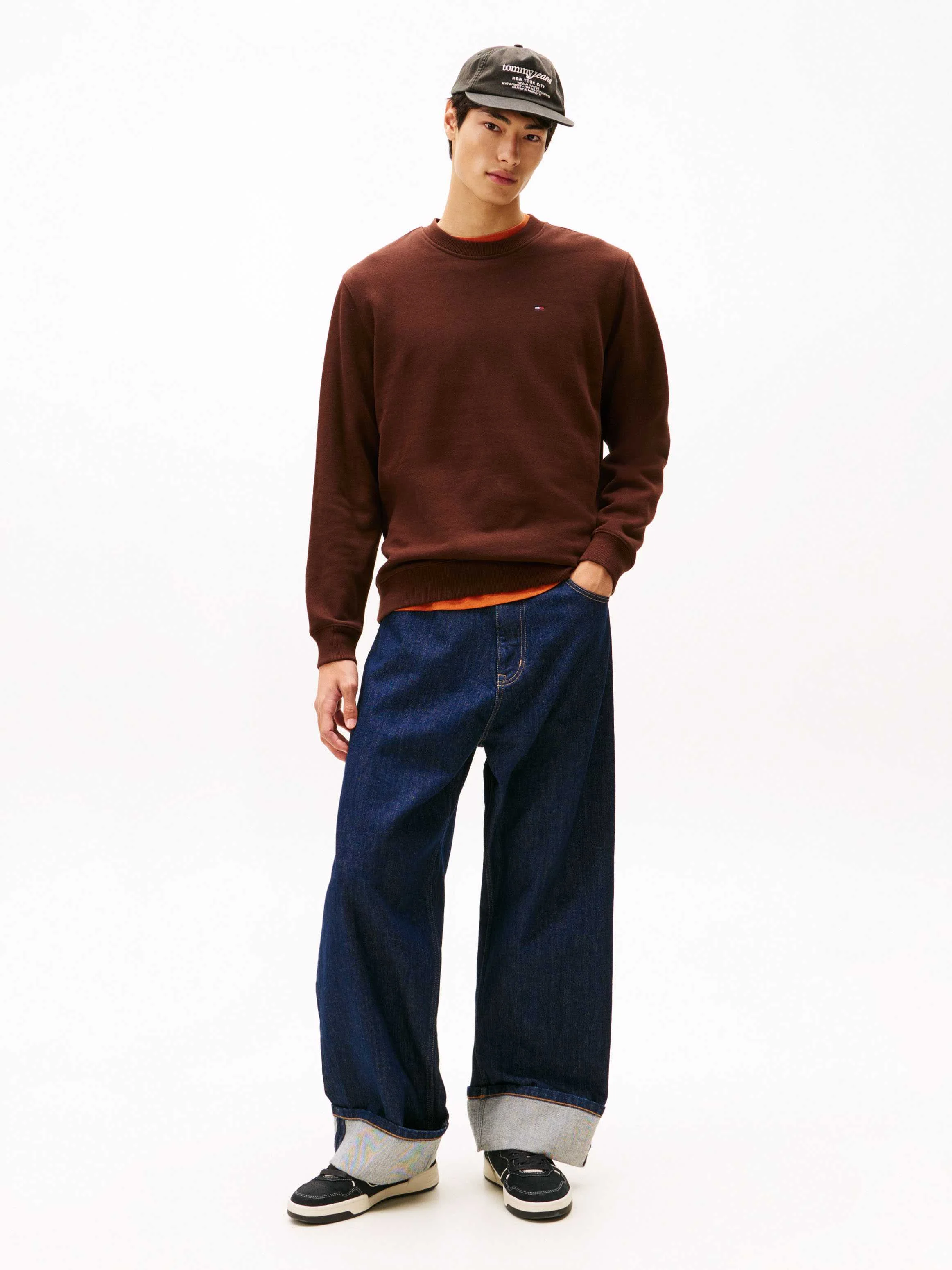 Tommy Jeans - TJM REG S FLAG CREW EXT Tommy Jeans - TJM REG S FLAG CREW EXT