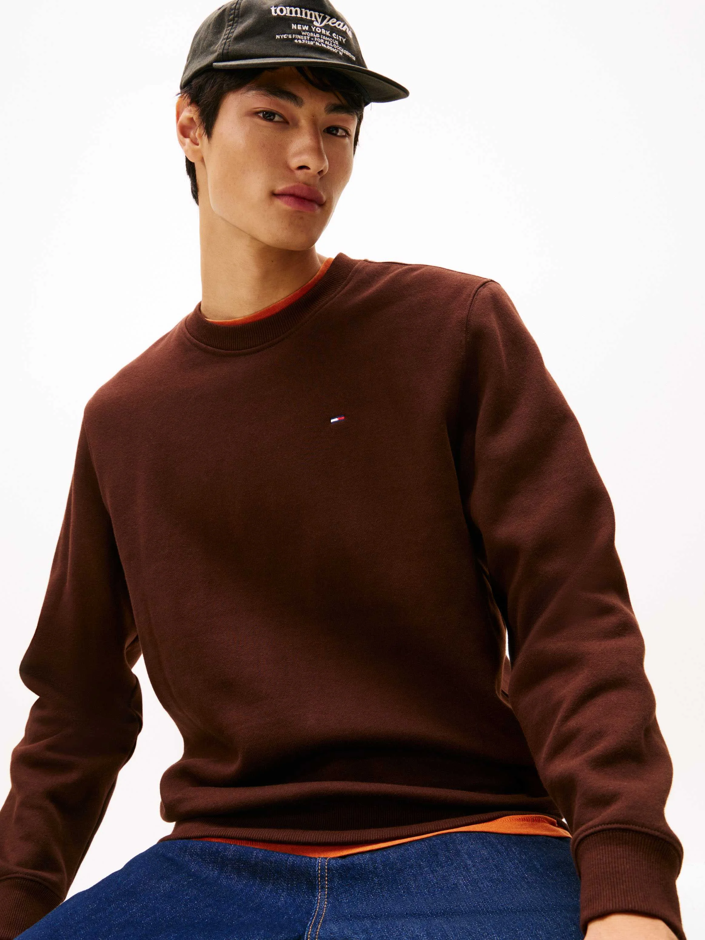 Tommy Jeans - TJM REG S FLAG CREW EXT Tommy Jeans - TJM REG S FLAG CREW EXT