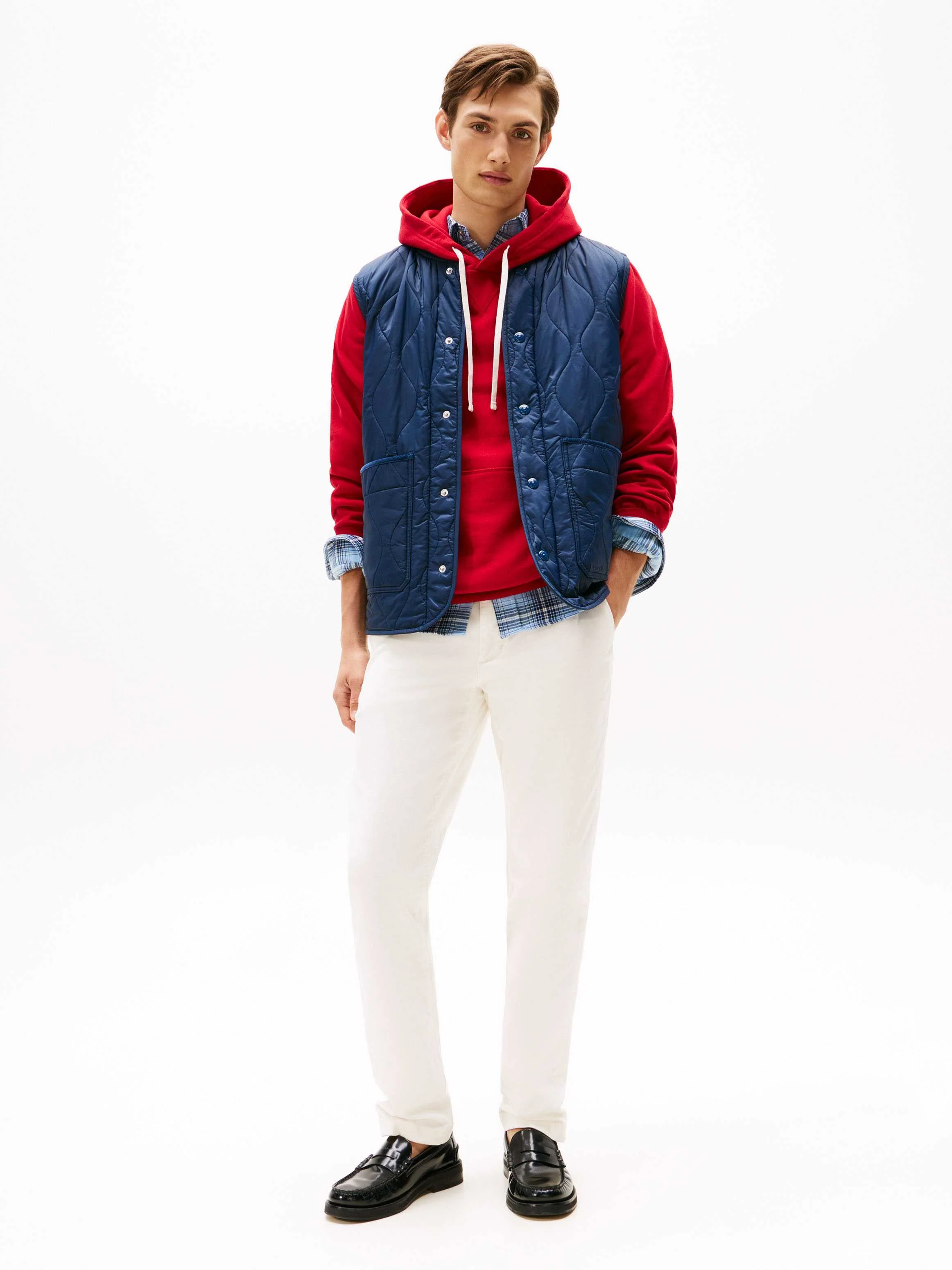 Tommy Hilfiger - MID ONION QUILTED VEST Tommy Hilfiger - MID ONION QUILTED VEST