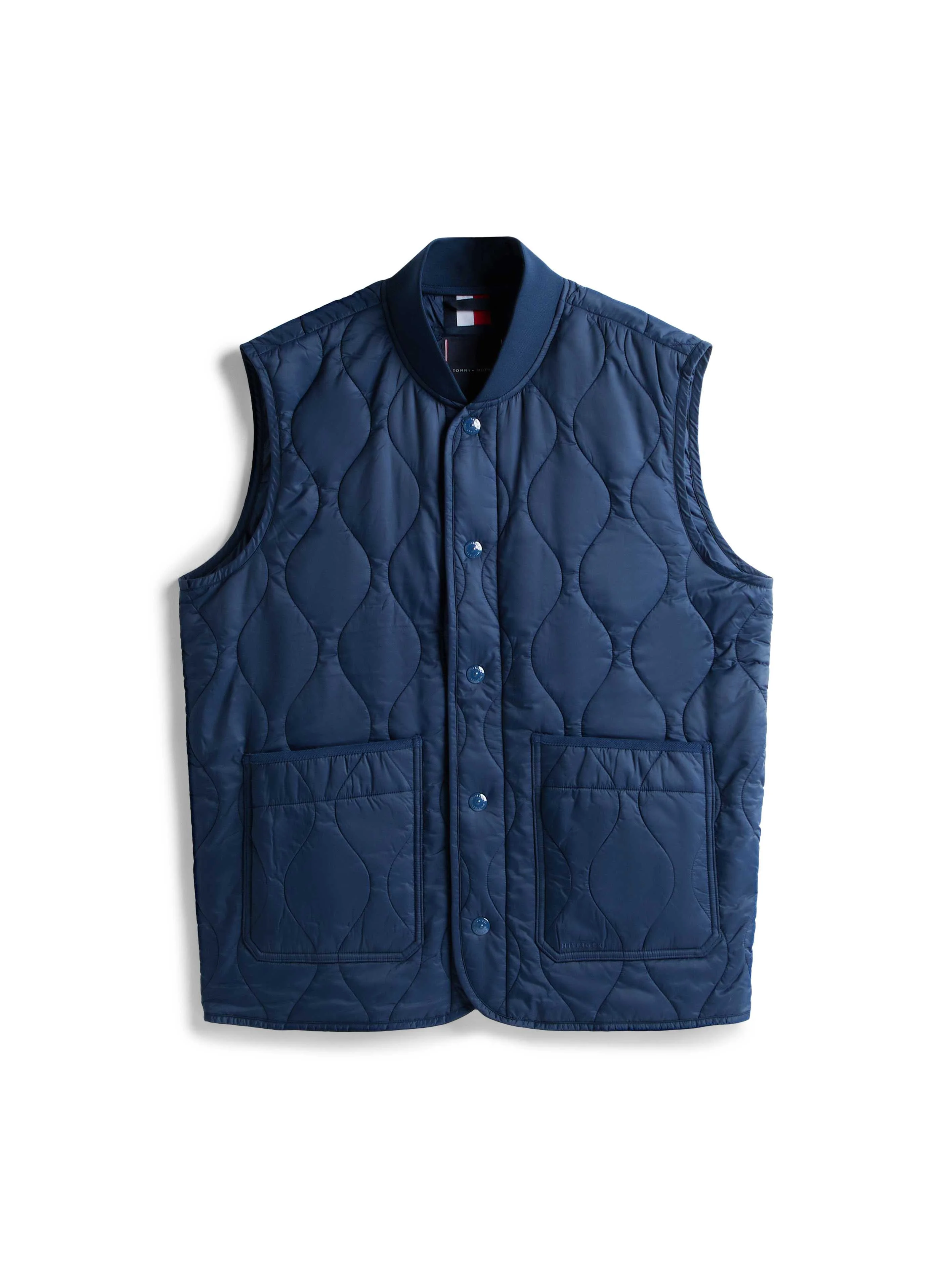 Tommy Hilfiger - MID ONION QUILTED VEST Tommy Hilfiger - MID ONION QUILTED VEST