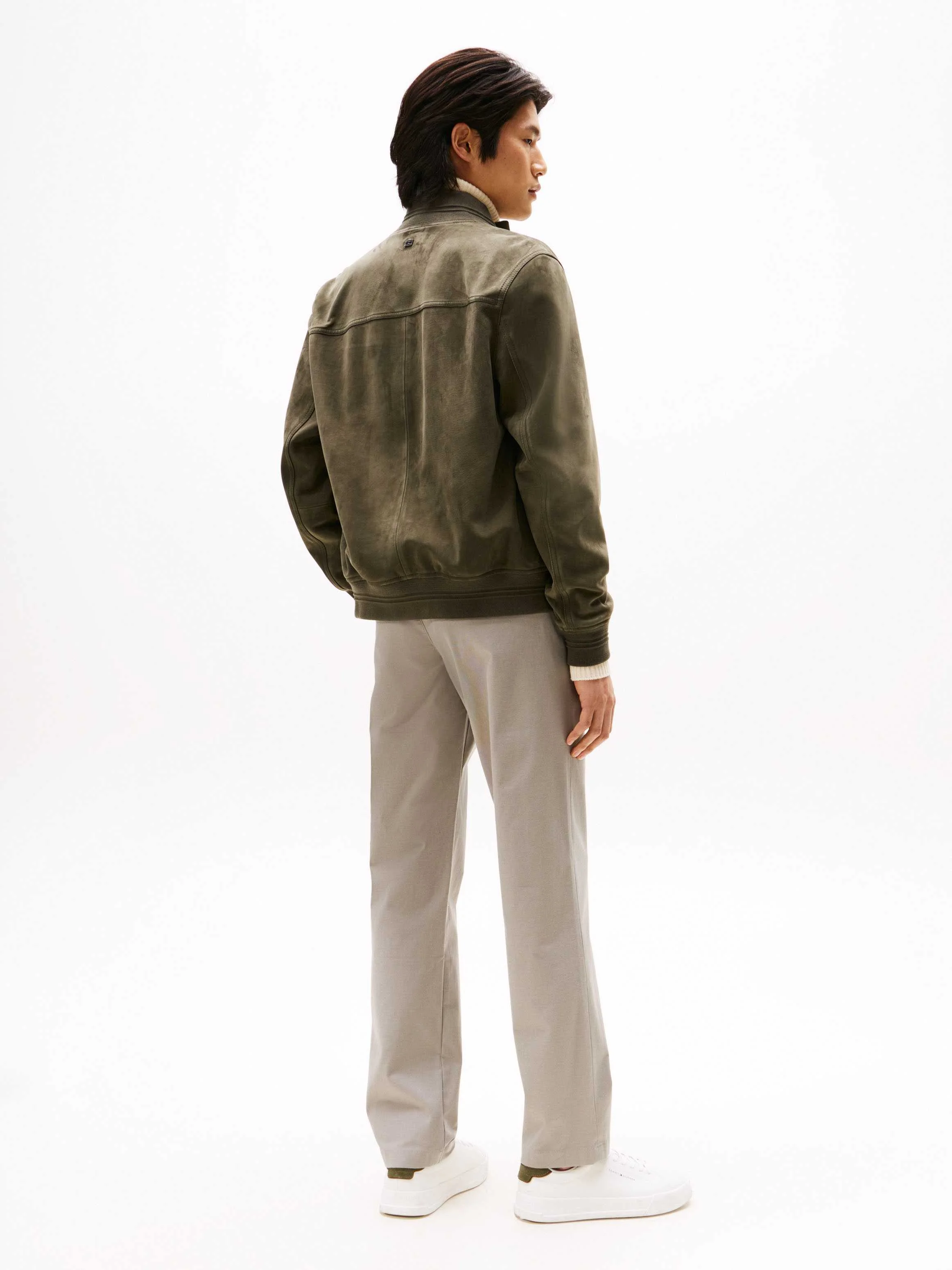Tommy Hilfiger - DC LEATHER JACKET Tommy Hilfiger - DC LEATHER JACKET