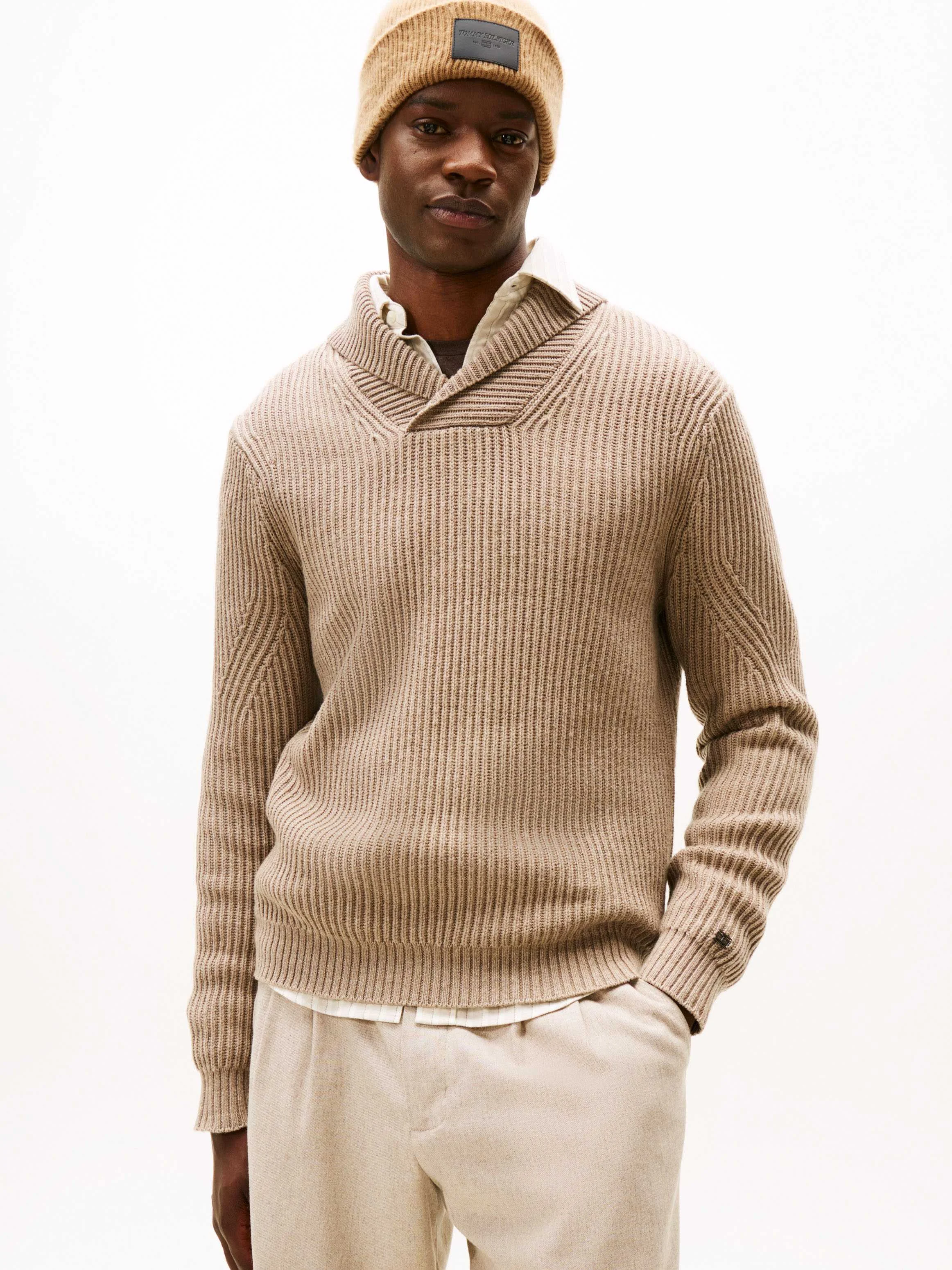 Tommy Hilfiger - DC SHAWL COLLAR SWEATER Tommy Hilfiger - DC SHAWL COLLAR SWEATER
