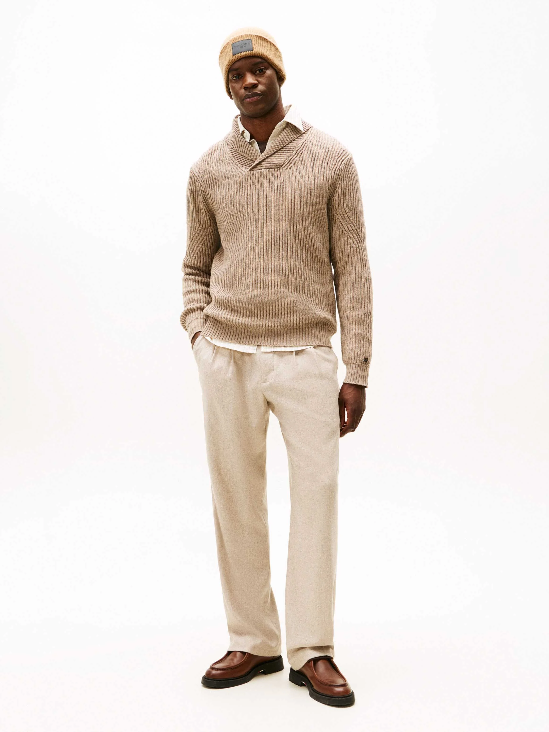 Tommy Hilfiger - DC SHAWL COLLAR SWEATER Tommy Hilfiger - DC SHAWL COLLAR SWEATER