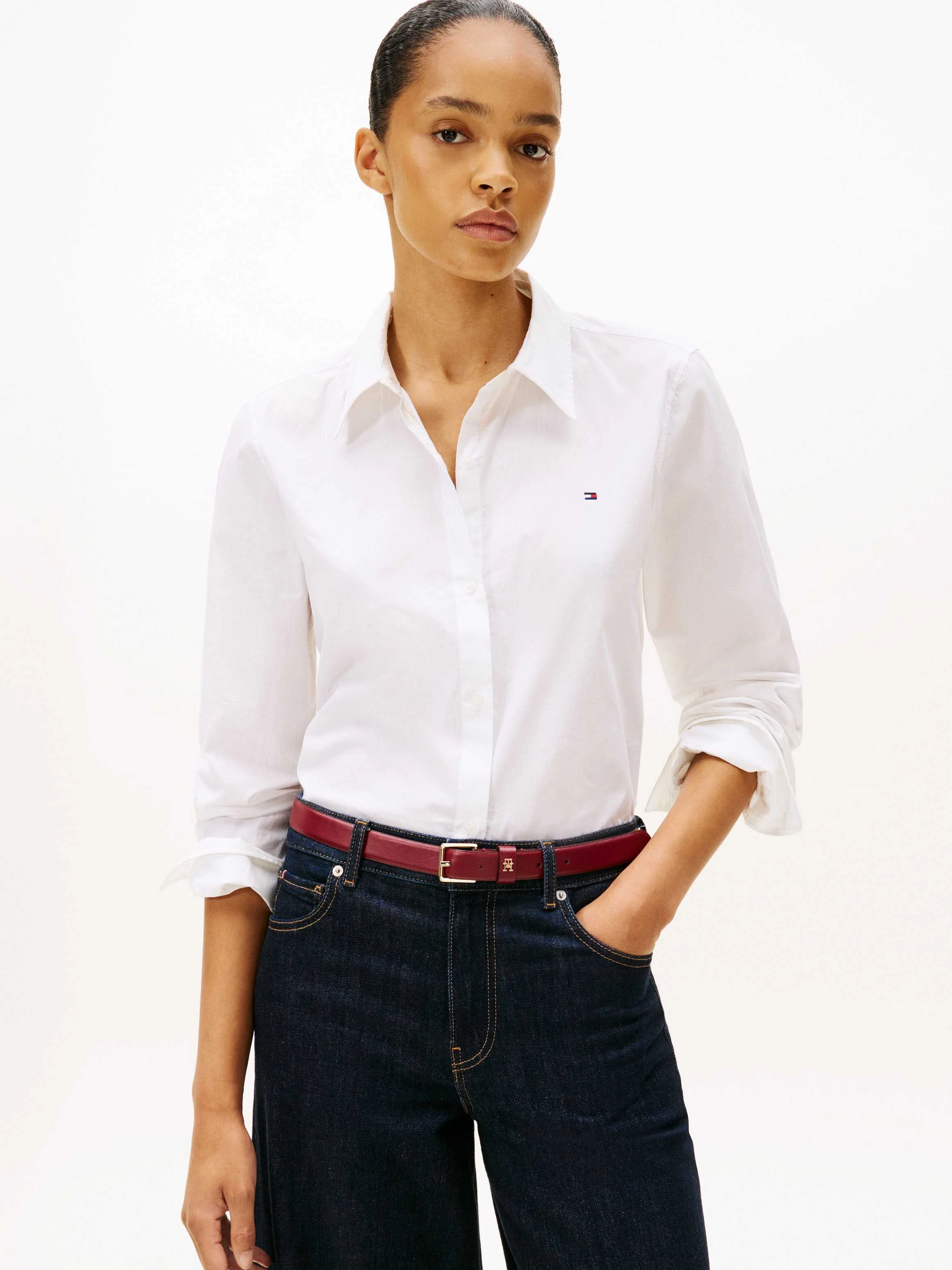 Tommy Hilfiger - ESS POPLIN REGULAR... Tommy Hilfiger - ESS POPLIN REGULAR...