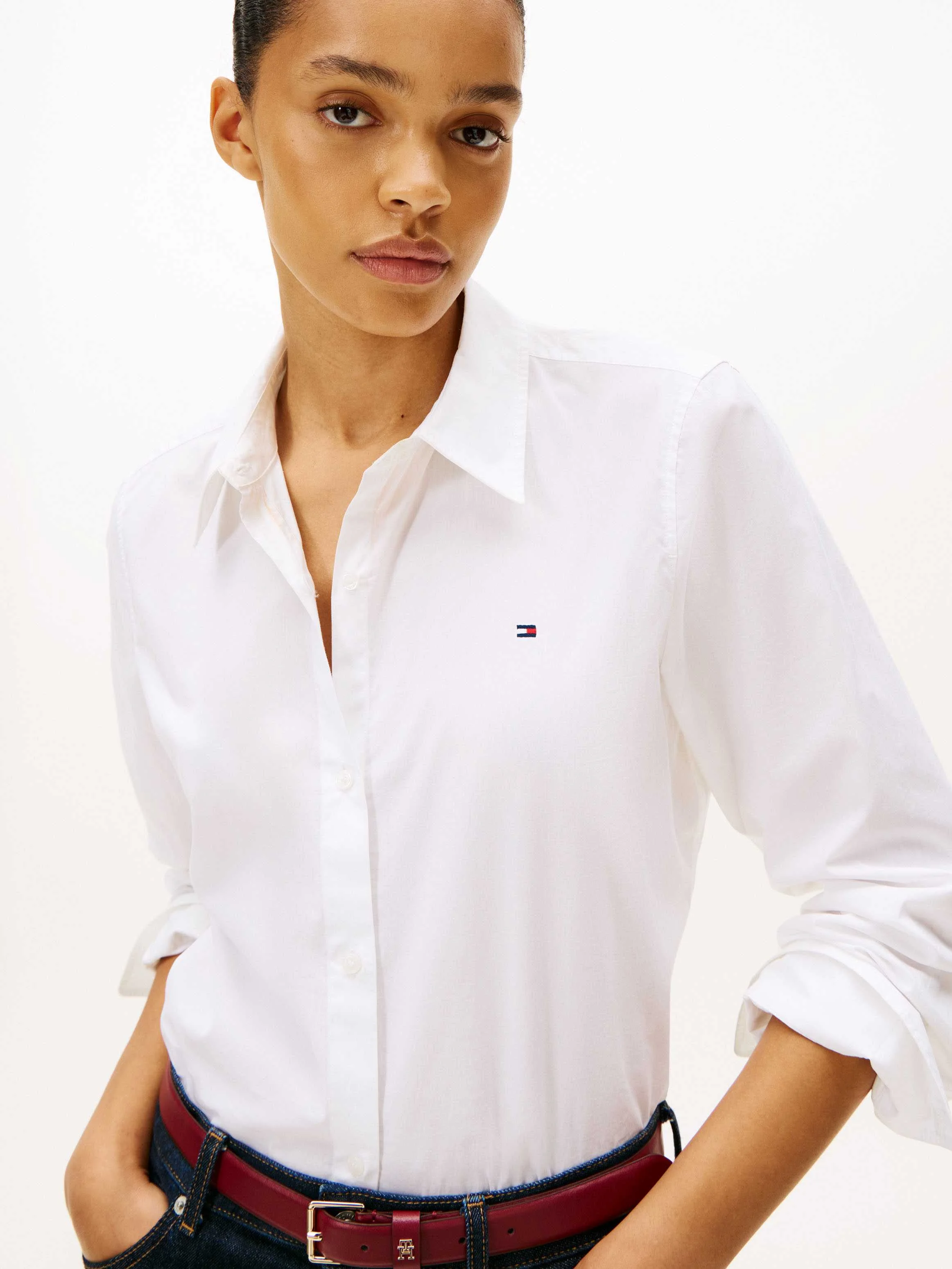 Tommy Hilfiger - ESS POPLIN REGULAR... Tommy Hilfiger - ESS POPLIN REGULAR...
