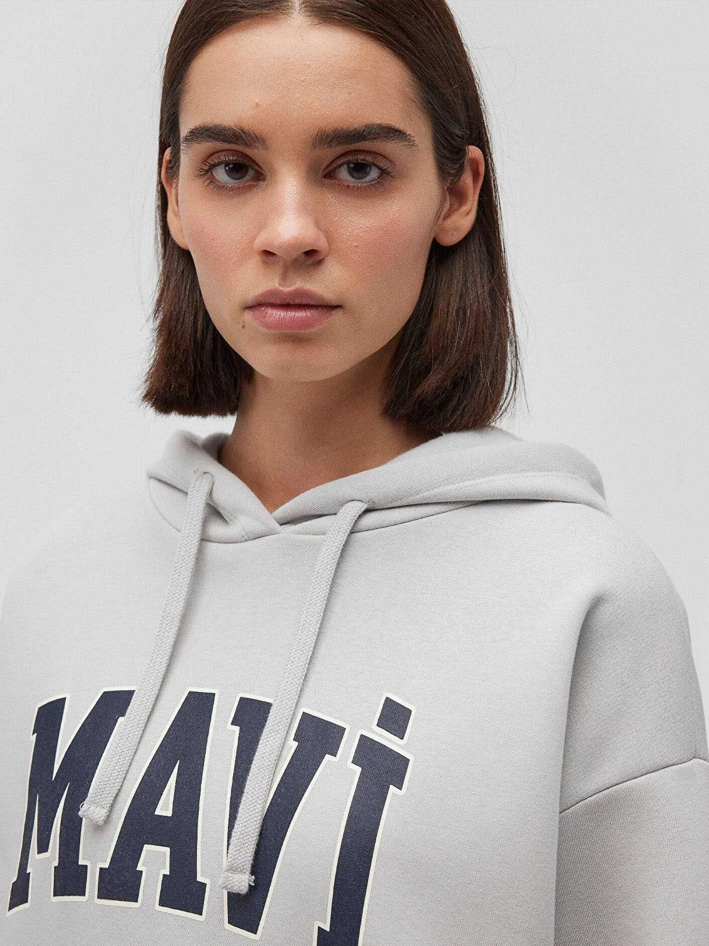 Mavi - MAVİ LOGO HOODED SWEATSHIRT Mavi - MAVİ LOGO HOODED SWEATSHIRT