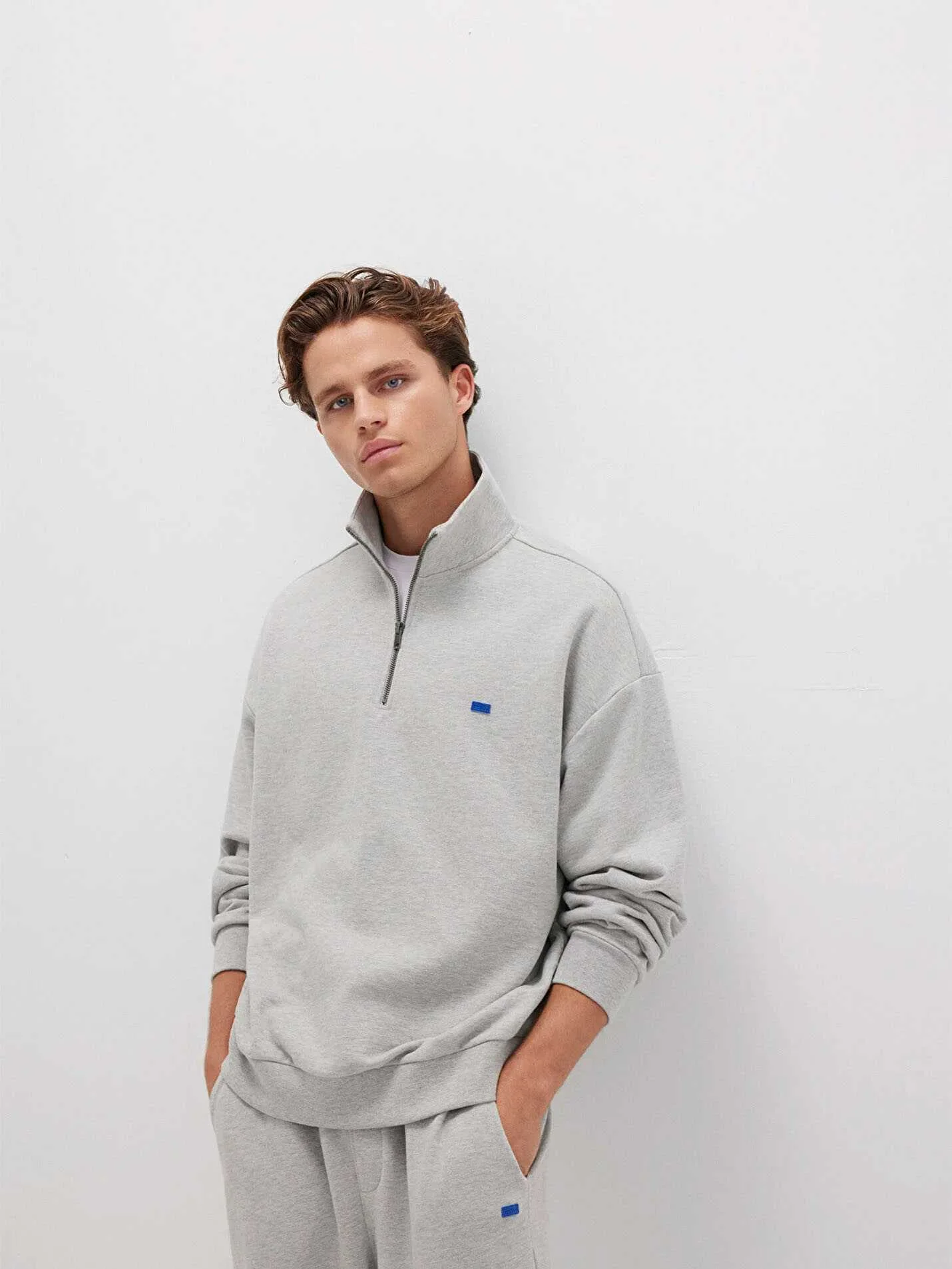 Mavi - HALF ZIP SWEATSHIRT Mavi - HALF ZIP SWEATSHIRT