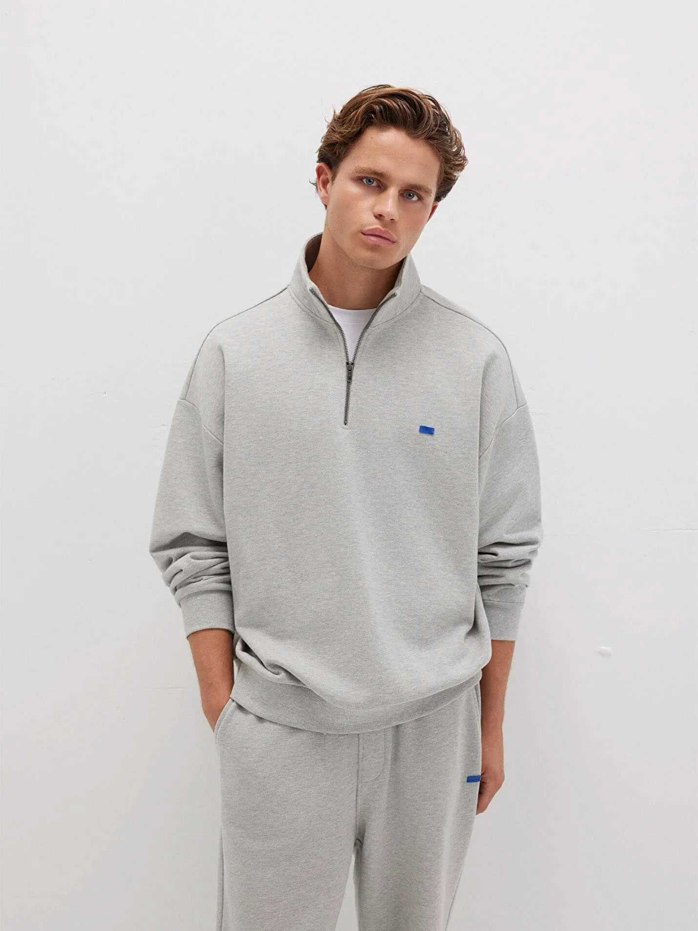 Mavi - HALF ZIP SWEATSHIRT Mavi - HALF ZIP SWEATSHIRT