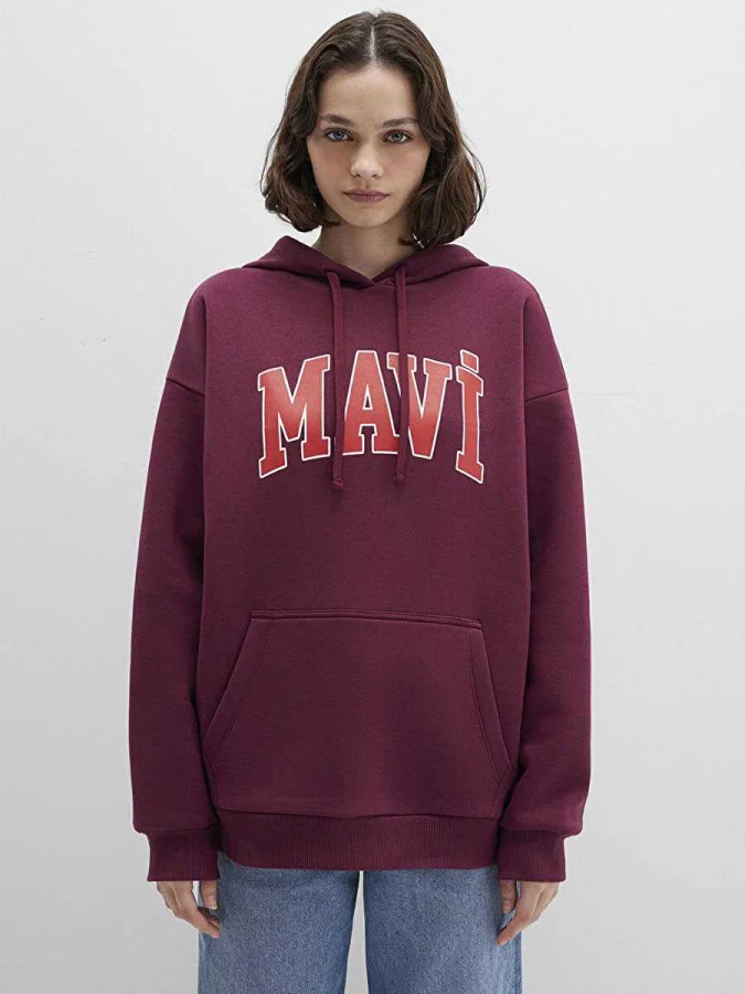 Mavi - MAVİ LOGO HOODED...