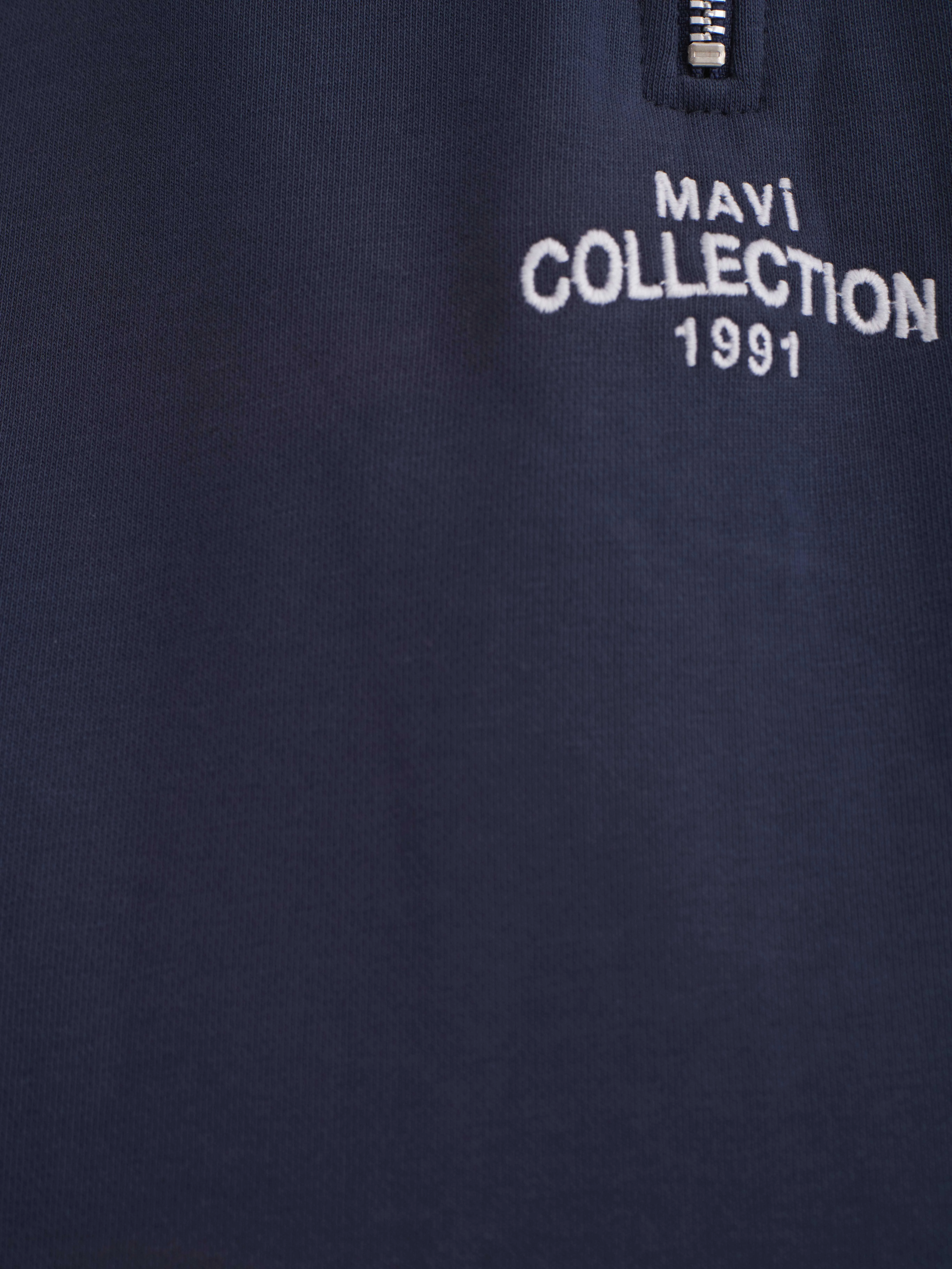 Mavi - HALF ZIP SWEATSHIRT Mavi - HALF ZIP SWEATSHIRT