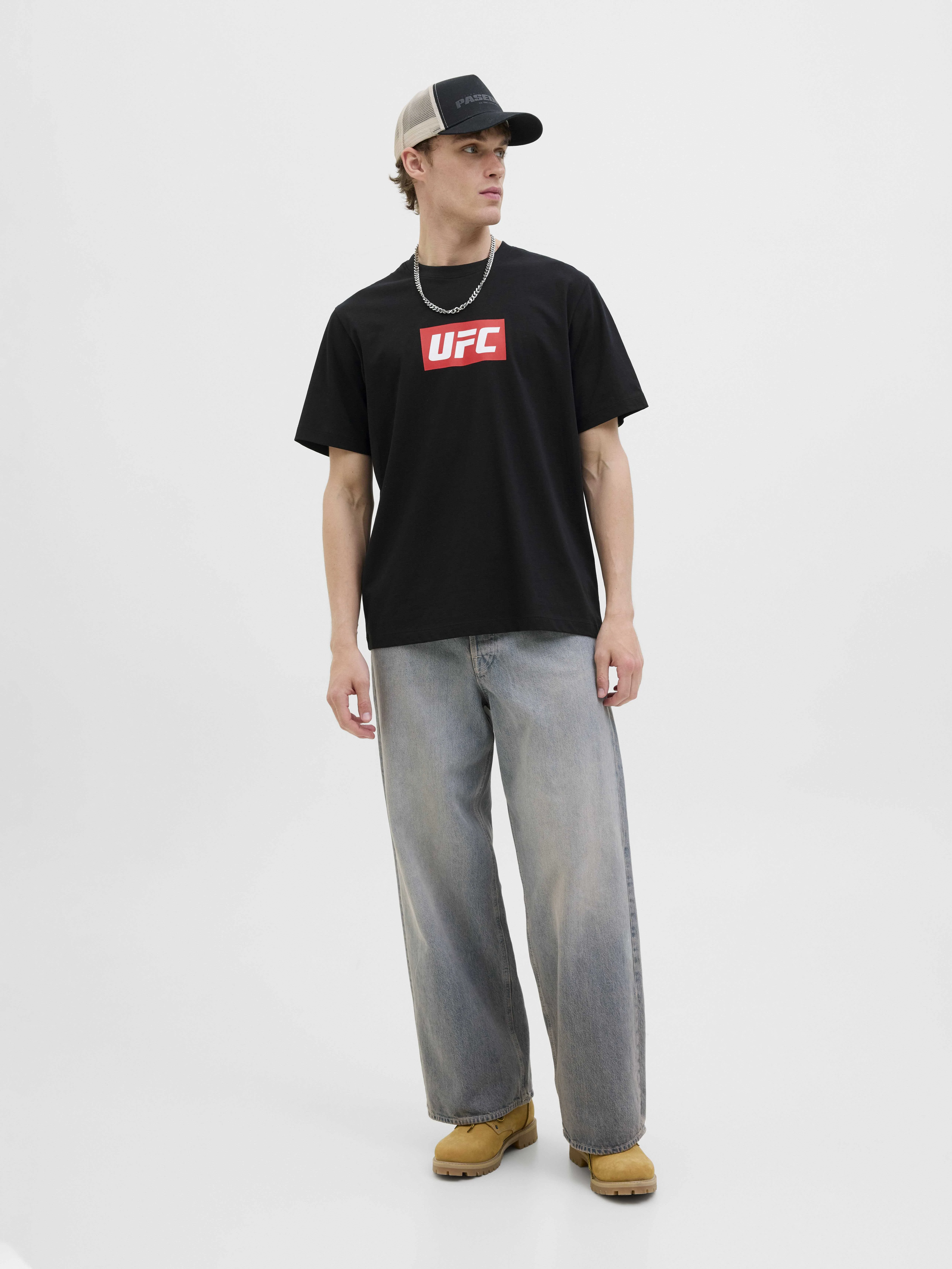 Jack&Jones - JCOUFC TEE SS C.N STYD SS25 Jack&Jones - JCOUFC TEE SS C.N STYD SS25