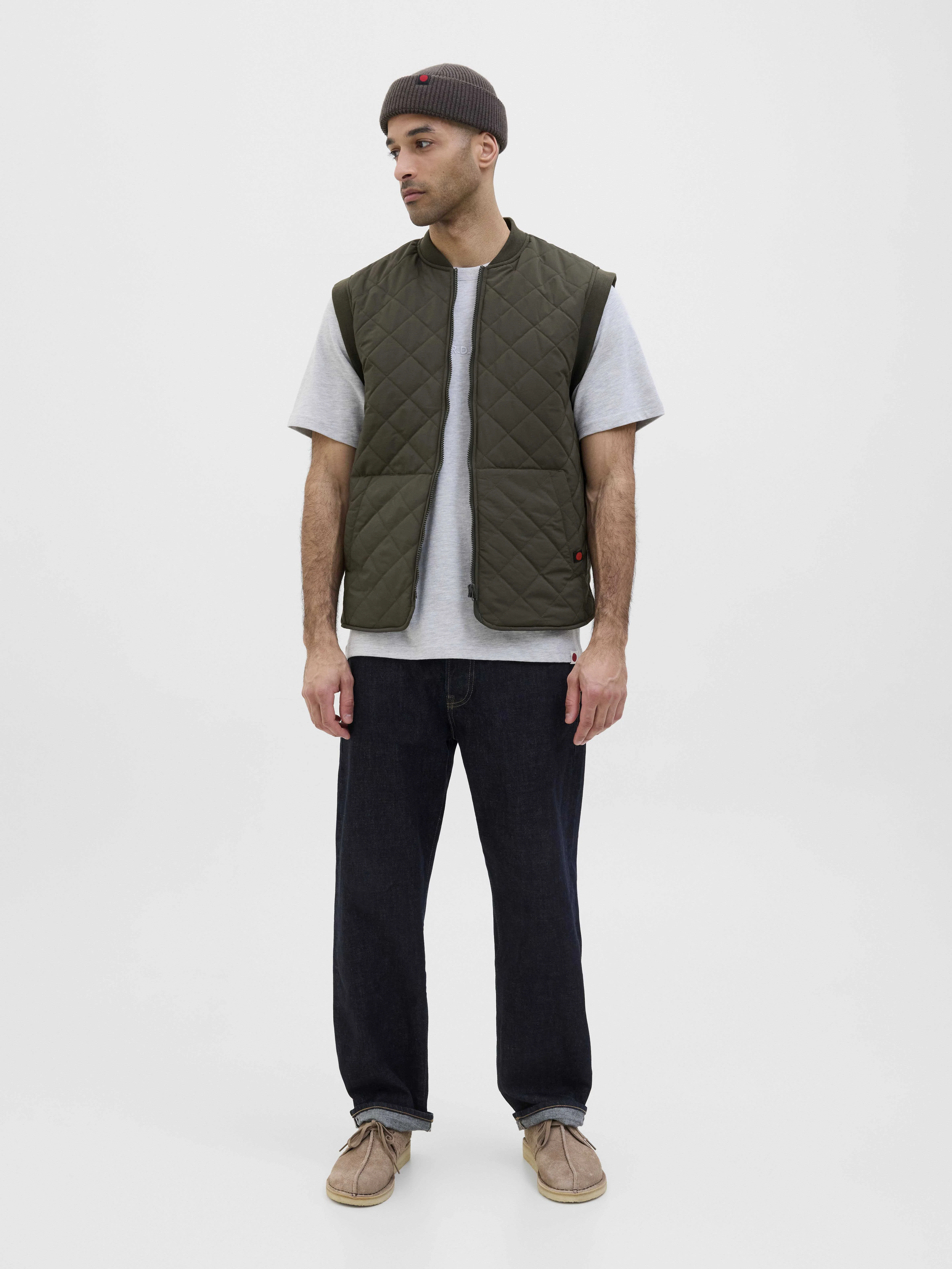 Jack&Jones - RDDEVO QUILT VEST Jack&Jones - RDDEVO QUILT VEST