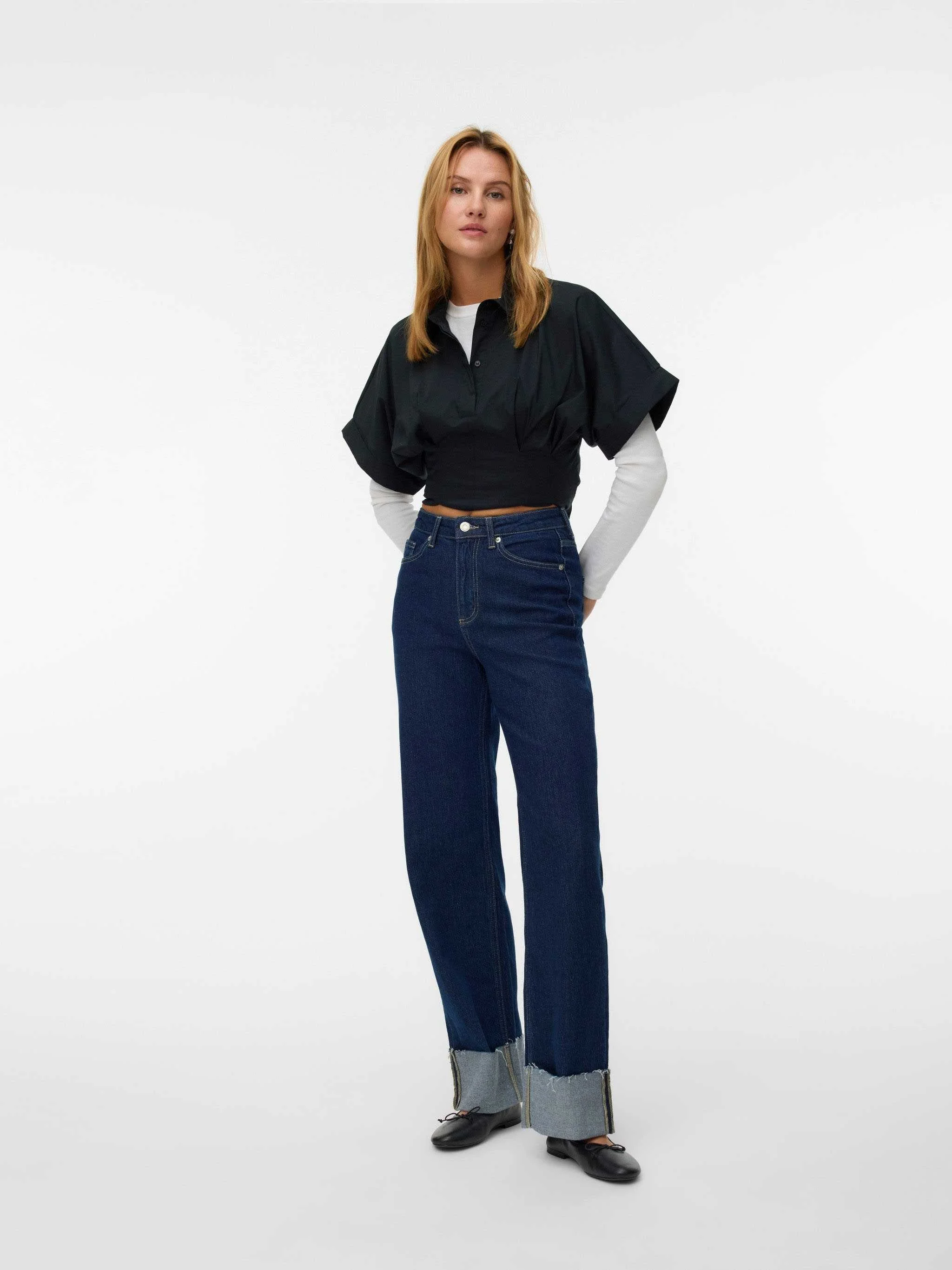 Vero Moda - VMTESSA HR FOLD UP WIDE... Vero Moda - VMTESSA HR FOLD UP WIDE...