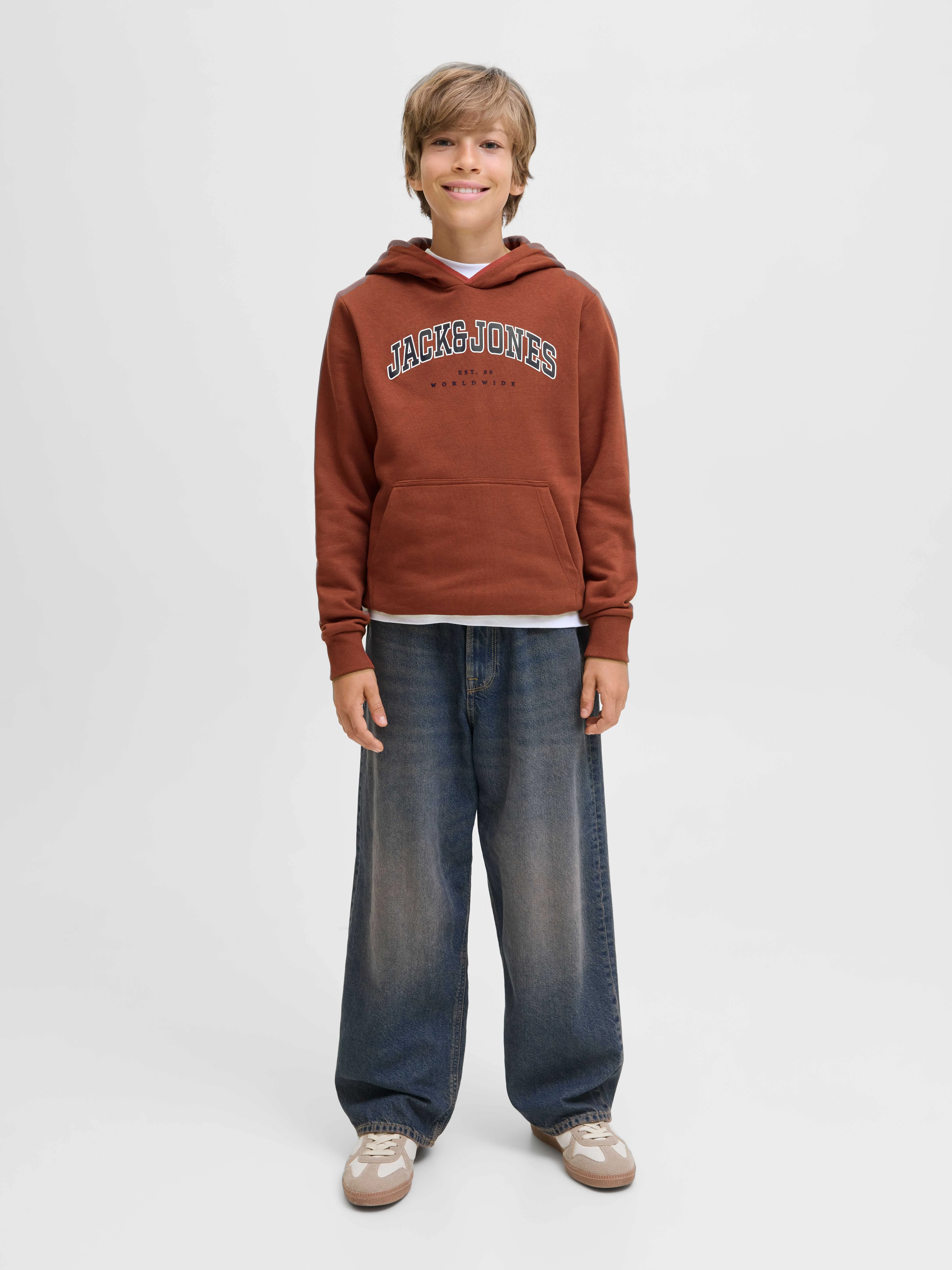 Jack&Jones - JJECALEB VARSITY SWEAT... Jack&Jones - JJECALEB VARSITY SWEAT...