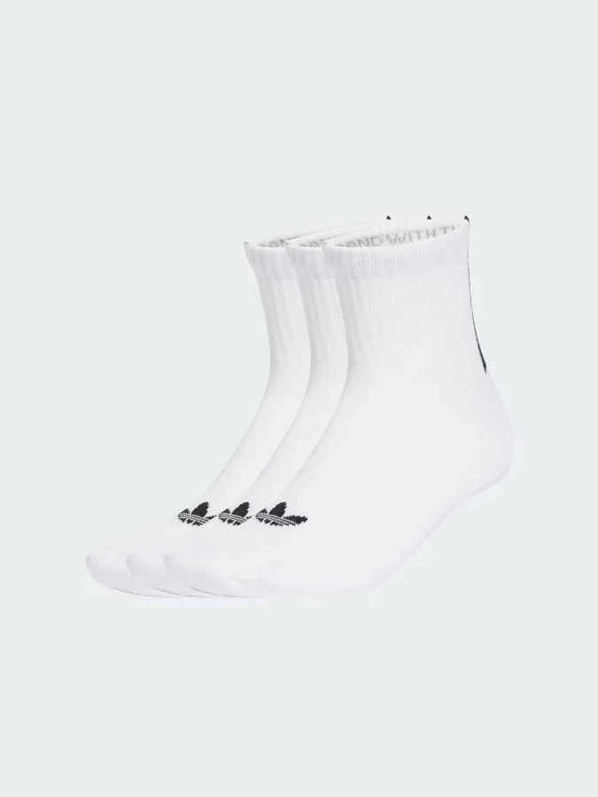 Adidas - 3S 1/4 SOCKS 3P