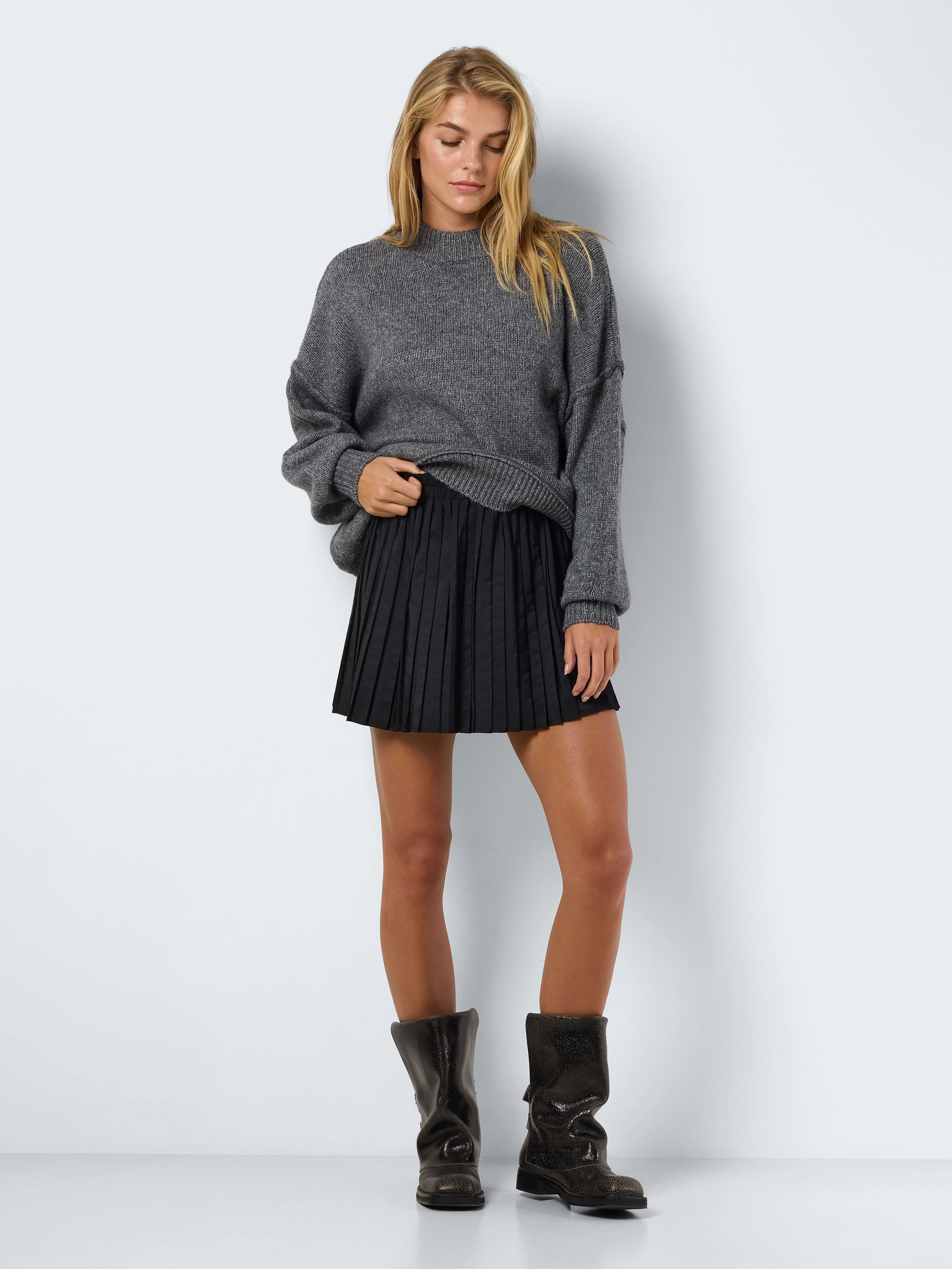 Noisy May - NMPOLLY HW PLEATED SKIRT WVN Noisy May - NMPOLLY HW PLEATED SKIRT WVN