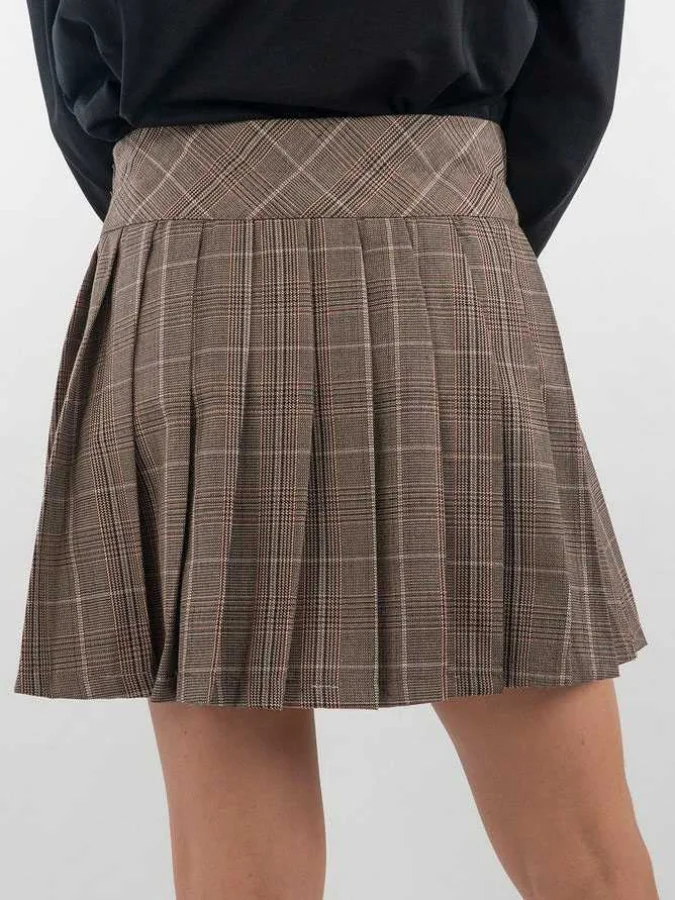 GUESS - CHECK PLEATED MINI... 2