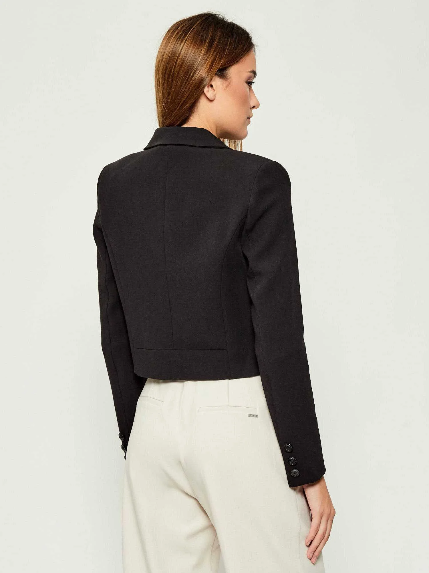 GUESS - JOANDRA CROP BLAZER GUESS - JOANDRA CROP BLAZER