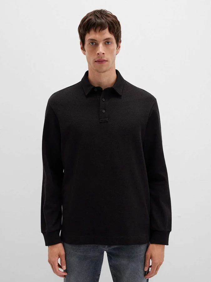 Mavi - BUTTONED JERSEY