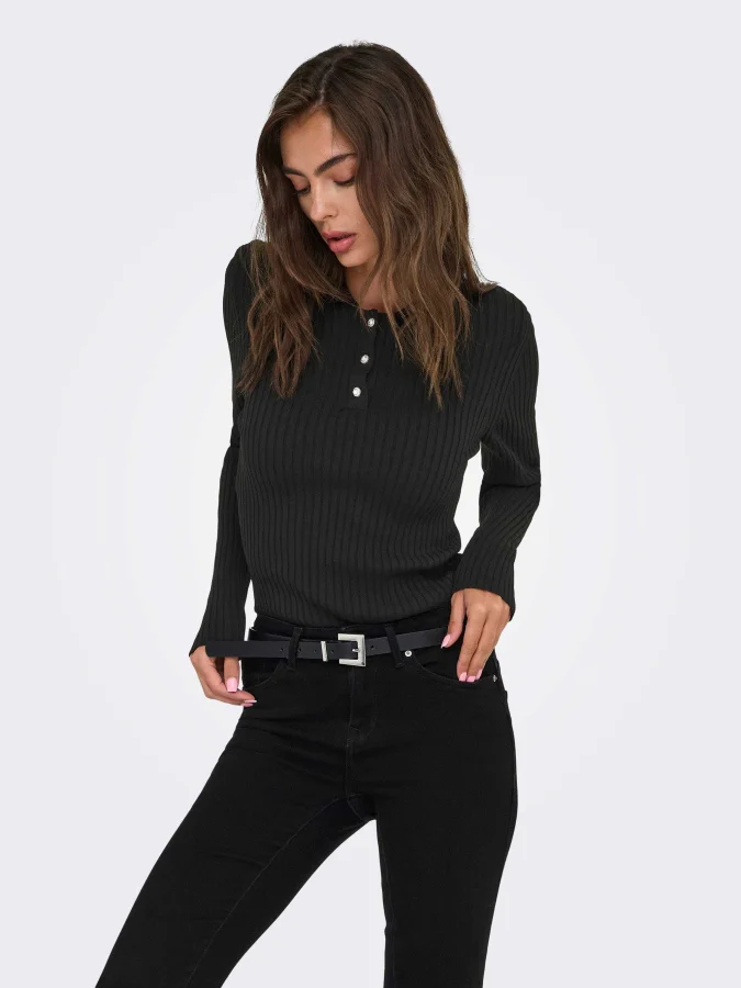 ONLY - ONLELISA L/S RIB...