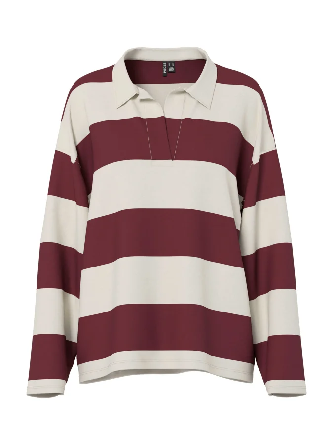 Pieces - PCFALINA LS POLO...