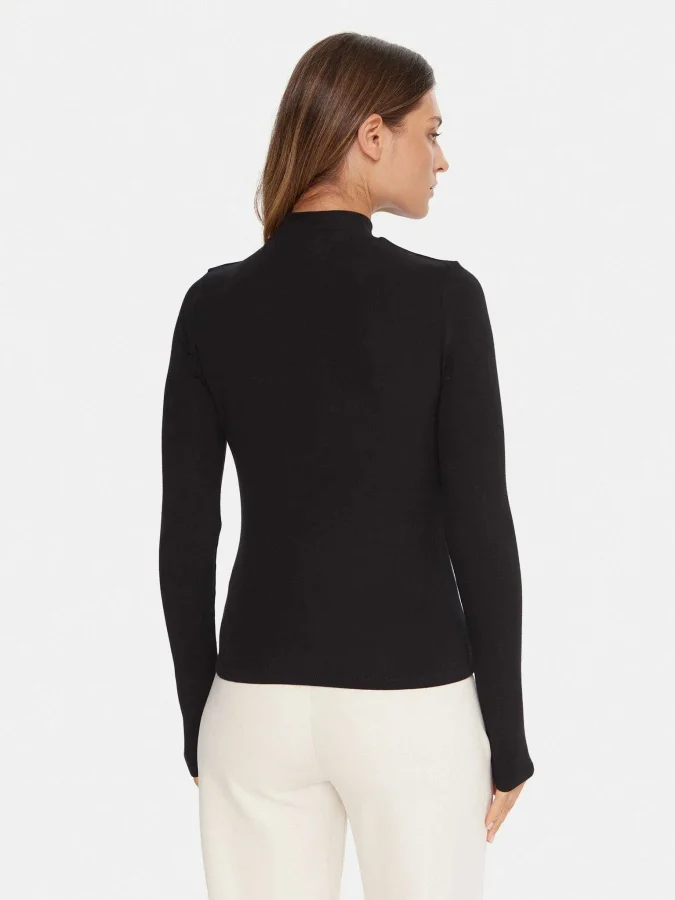 GUESS - ALBA HIGH NECK LS TOP 2