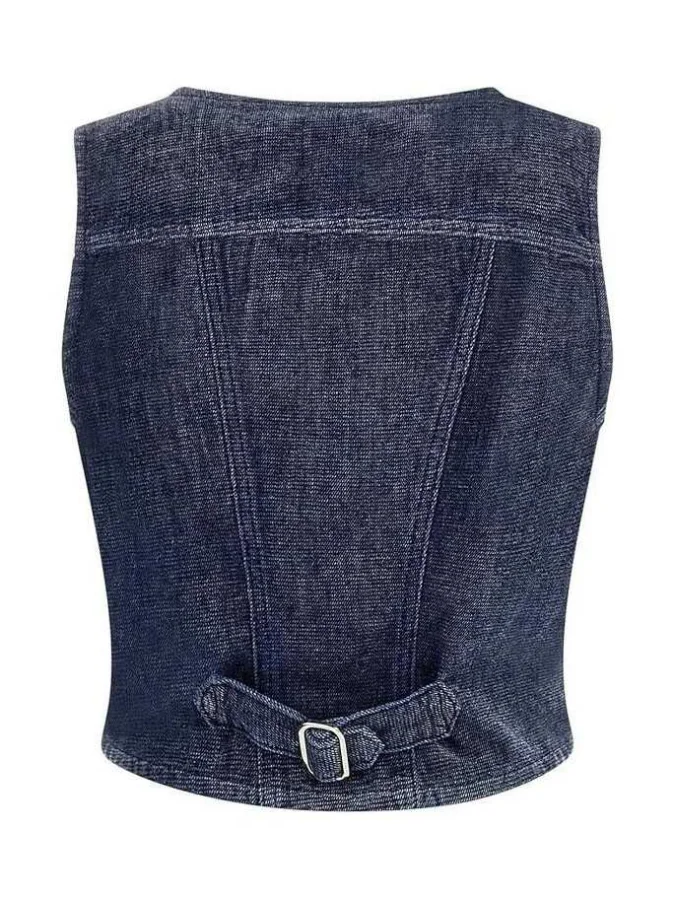 GUESS - ADELE DENIM VEST 2