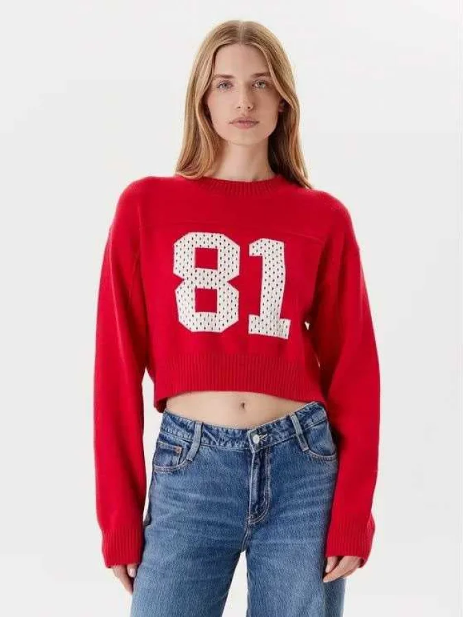 GUESS JEANS - GJ LS CN CROP...