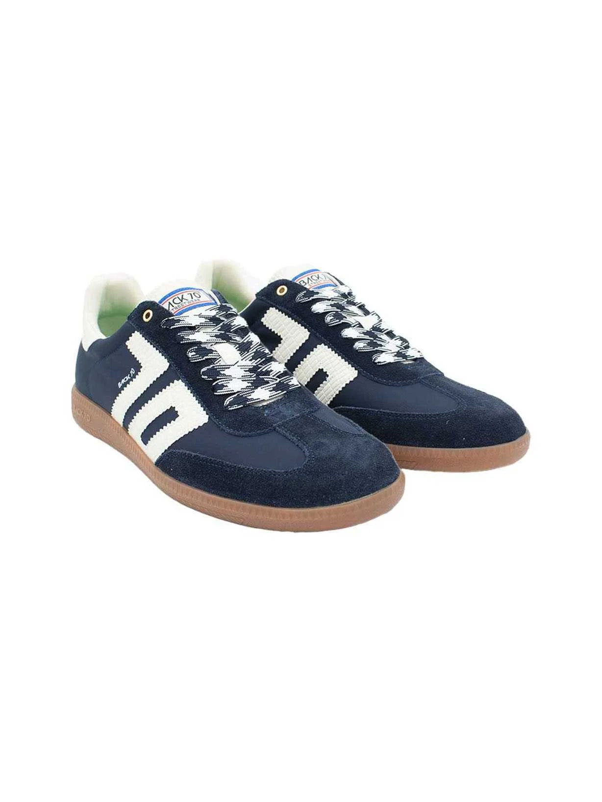Back70 - GHOST SUEDE NYLON NAVY  MILK... Back70 - GHOST SUEDE NYLON NAVY  MILK...