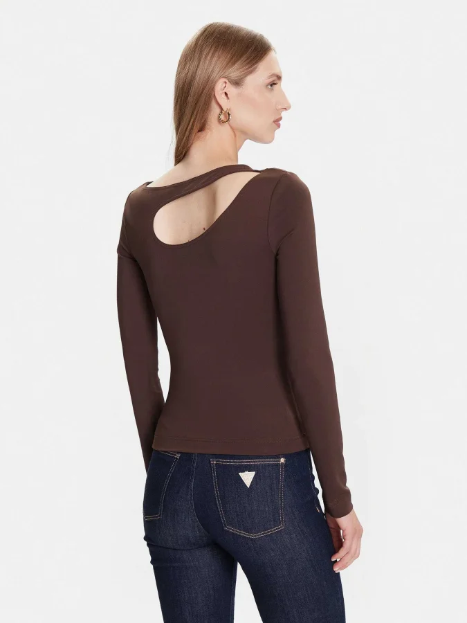 GUESS - LS ELEANOR BUCKLE TOP 2