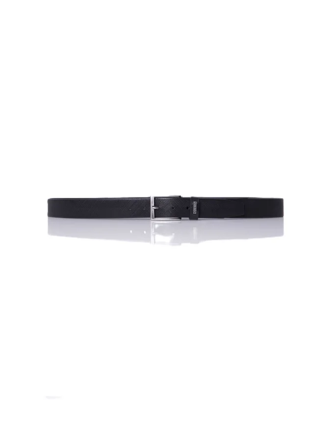 GUESS - TEXTURED LEATHER BELT