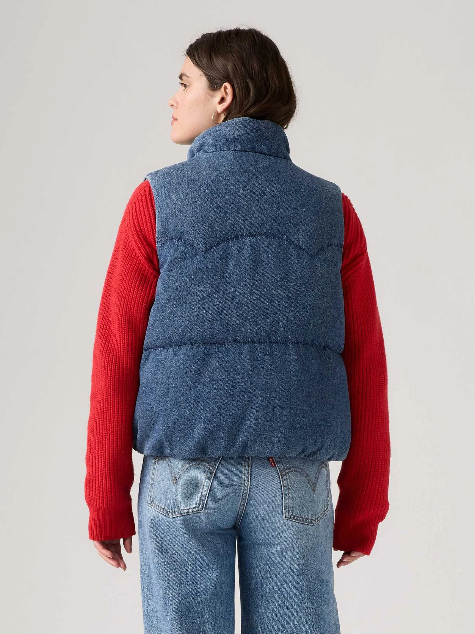 Levis® - Western Bubble Vest 2