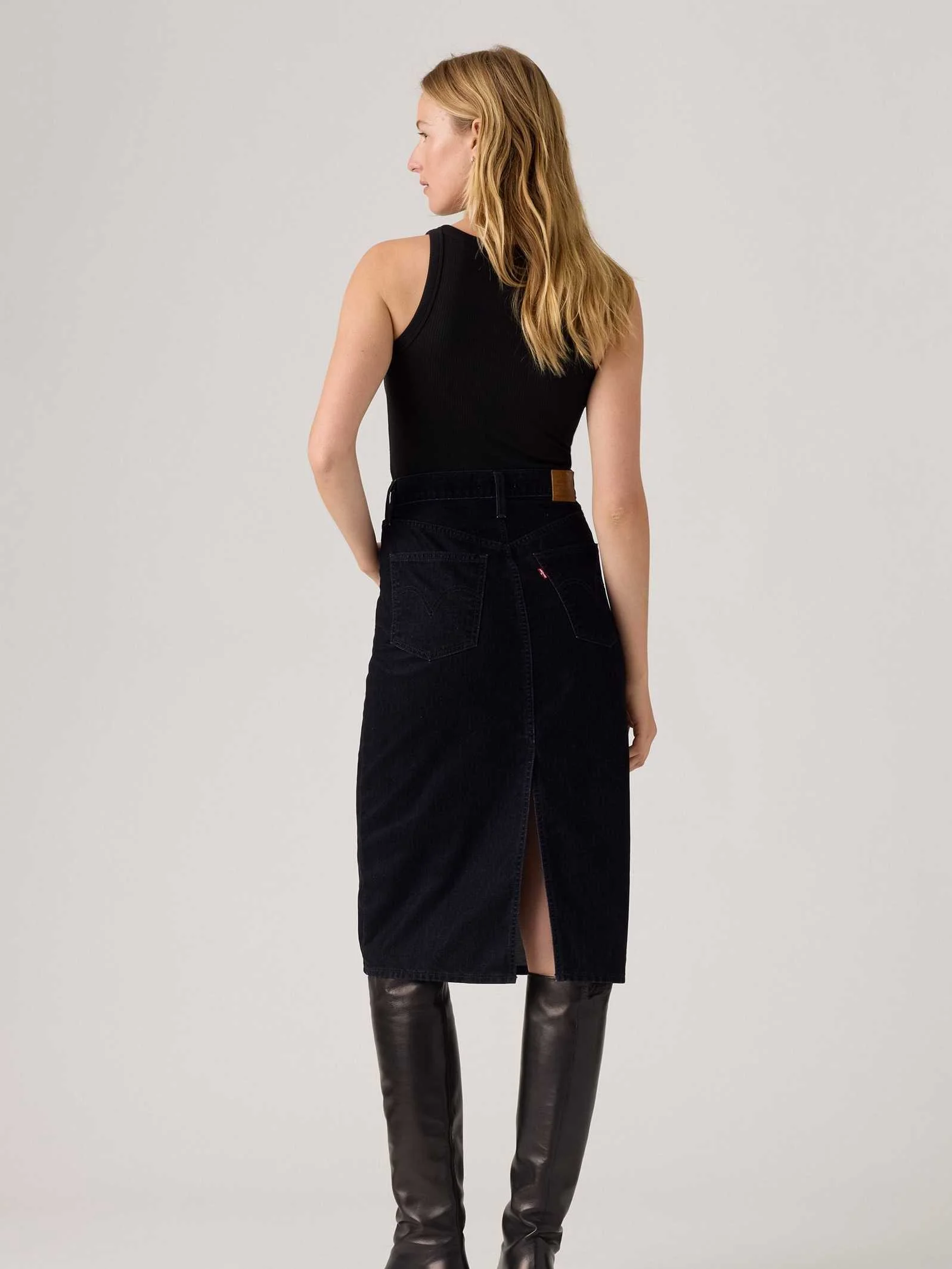 Levis® - Hr Back Slit Skirt 2