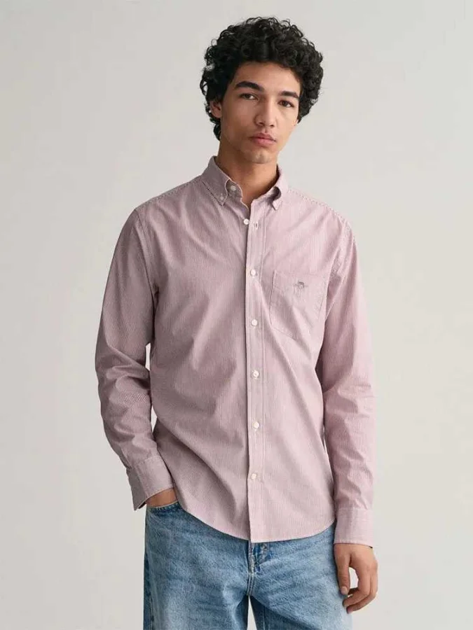 Gant - REG POPLIN BANKER SHIRT