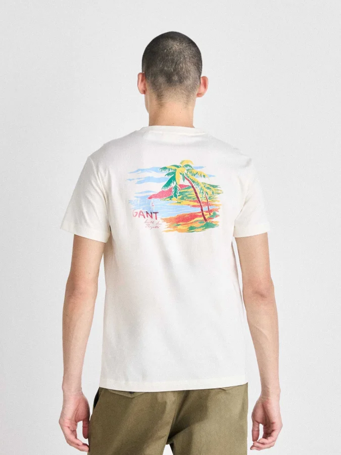 Gant - PLACED GRAPHIC T-SHIRT 2
